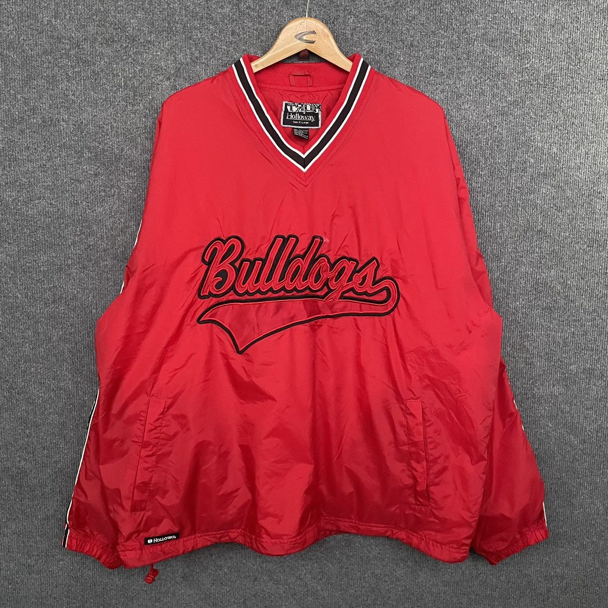 Vintage Vintage Bulldogs Georgia Nylon Jumper Sweater Athletic Wear Size US XXL / EU 58 / 5 - 1 Thumbnail