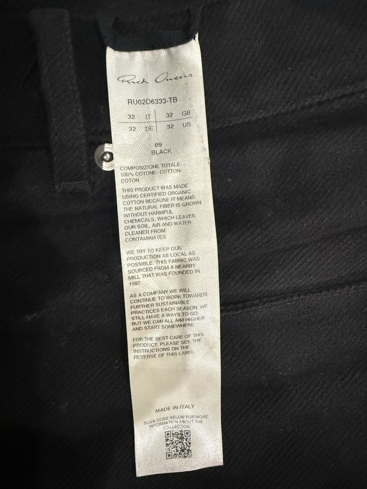 Rick Owens Rick Owens Geth Bootcut Size US 32 / EU 48 - 3 Thumbnail