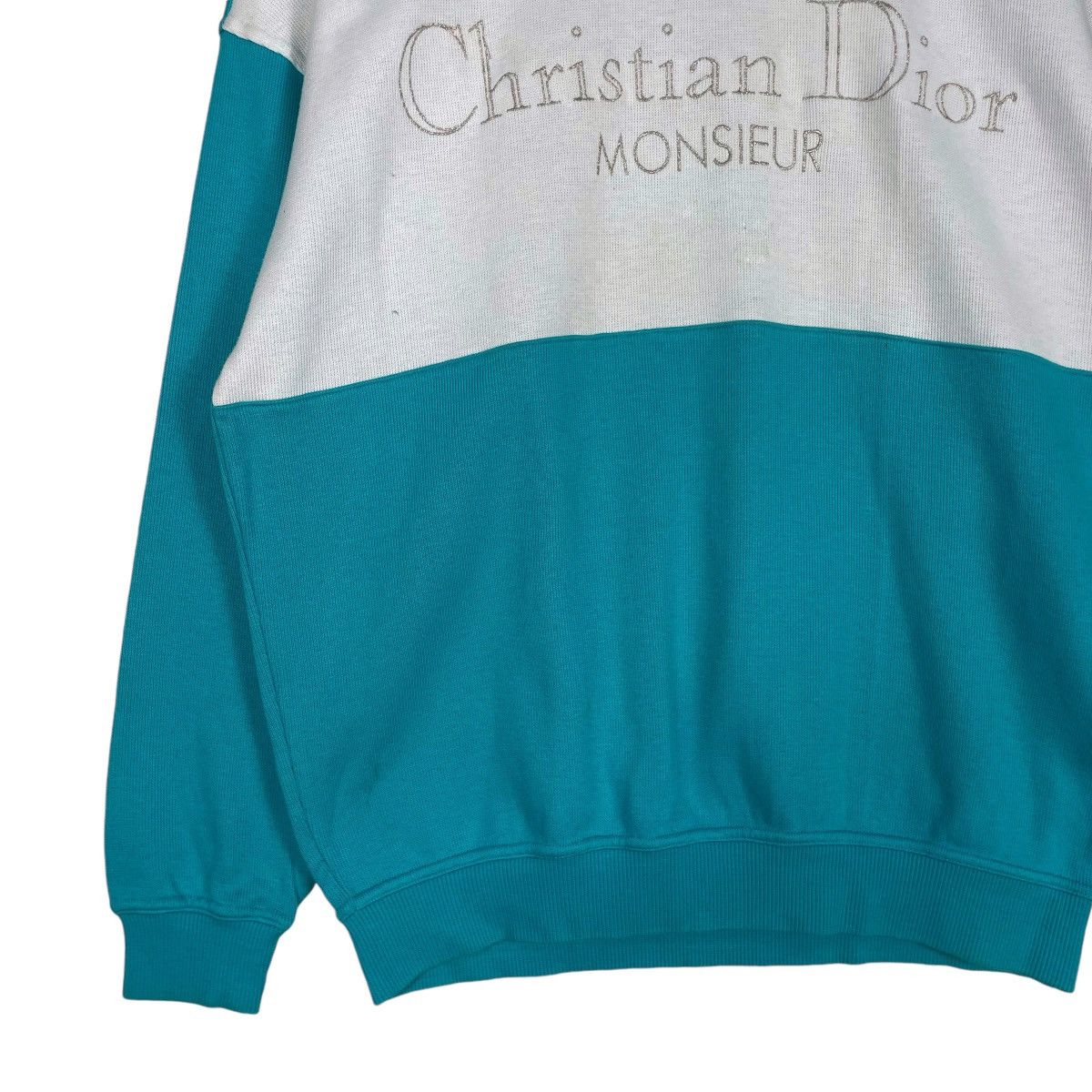 Christian Dior Monsieur × Vintage 💥90s CHRISTIAN DIOR SPORT CREWNECK PULLOVER SWEATSHIRT Size US L / EU 52-54 / 3 - 3 Thumbnail