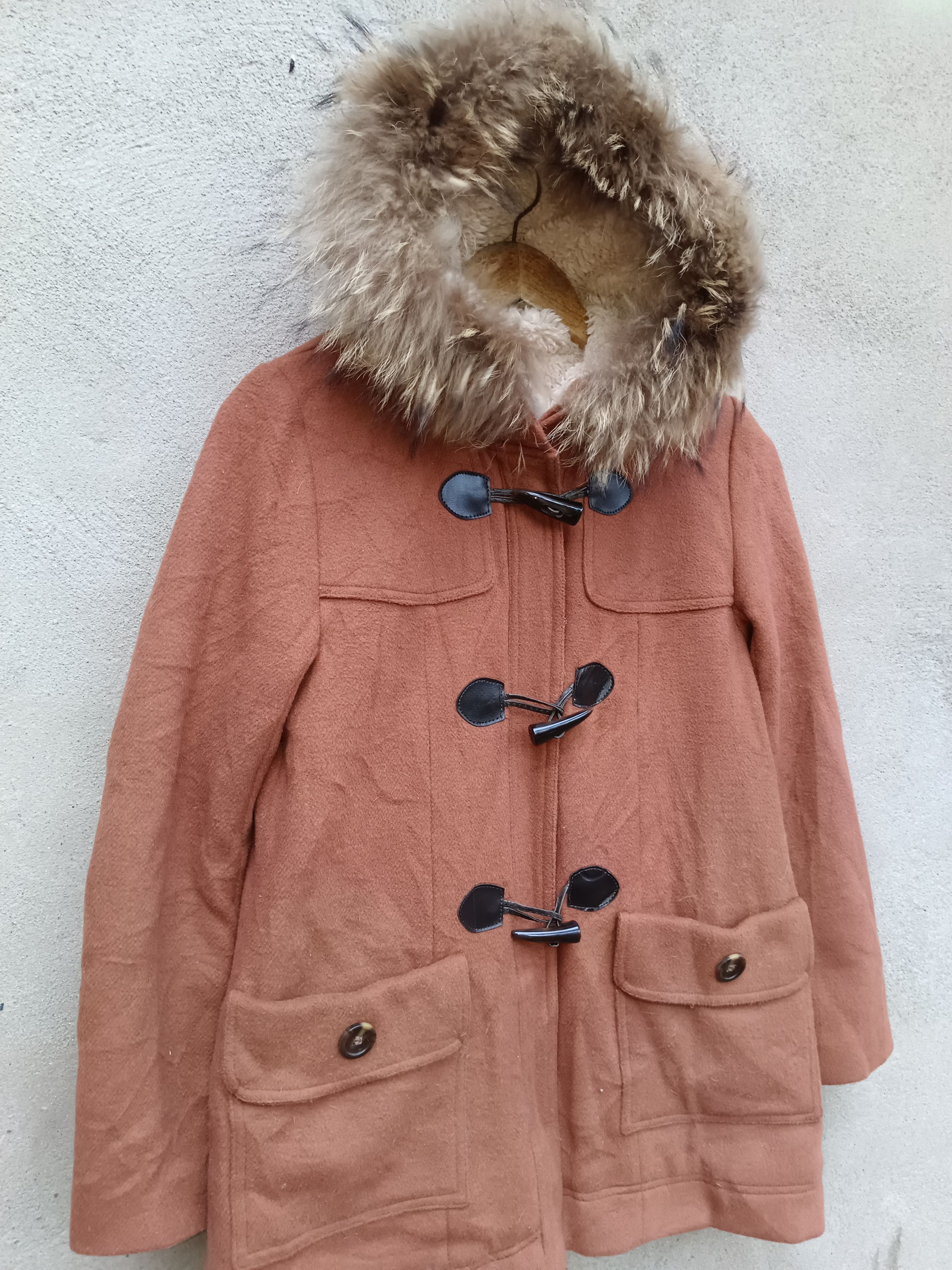 14th Addiction × If Six Was Nine × Le Grande Bleu (L.G.B.) Japanese Fashion Y2K Fur Raccoon Hoodie Coat Jacket Size US M / EU 48-50 / 2 - 3 Thumbnail