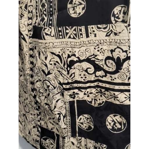 Vintage Vintage Kensington Square Button Down Shirt Women Sz S Black Size S / US 4 / IT 40 - 4 Thumbnail