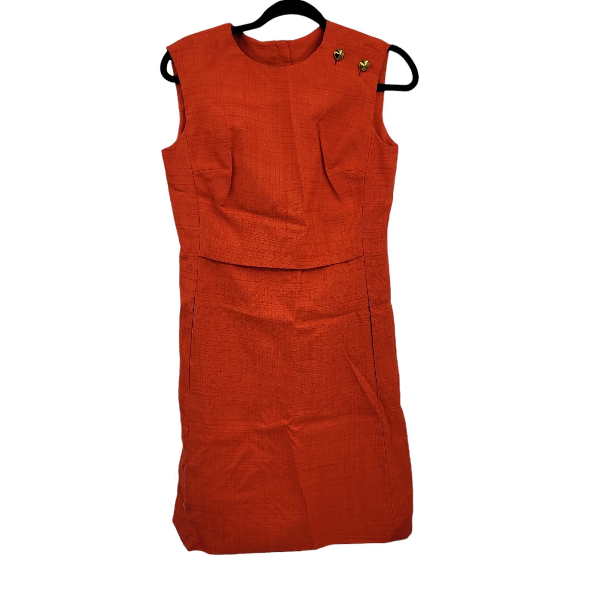 Vintage 70's Dress Sz S House Of Lords Handmade Hostess Sleeveless S Size S / US 4 / IT 40 - 5 Thumbnail