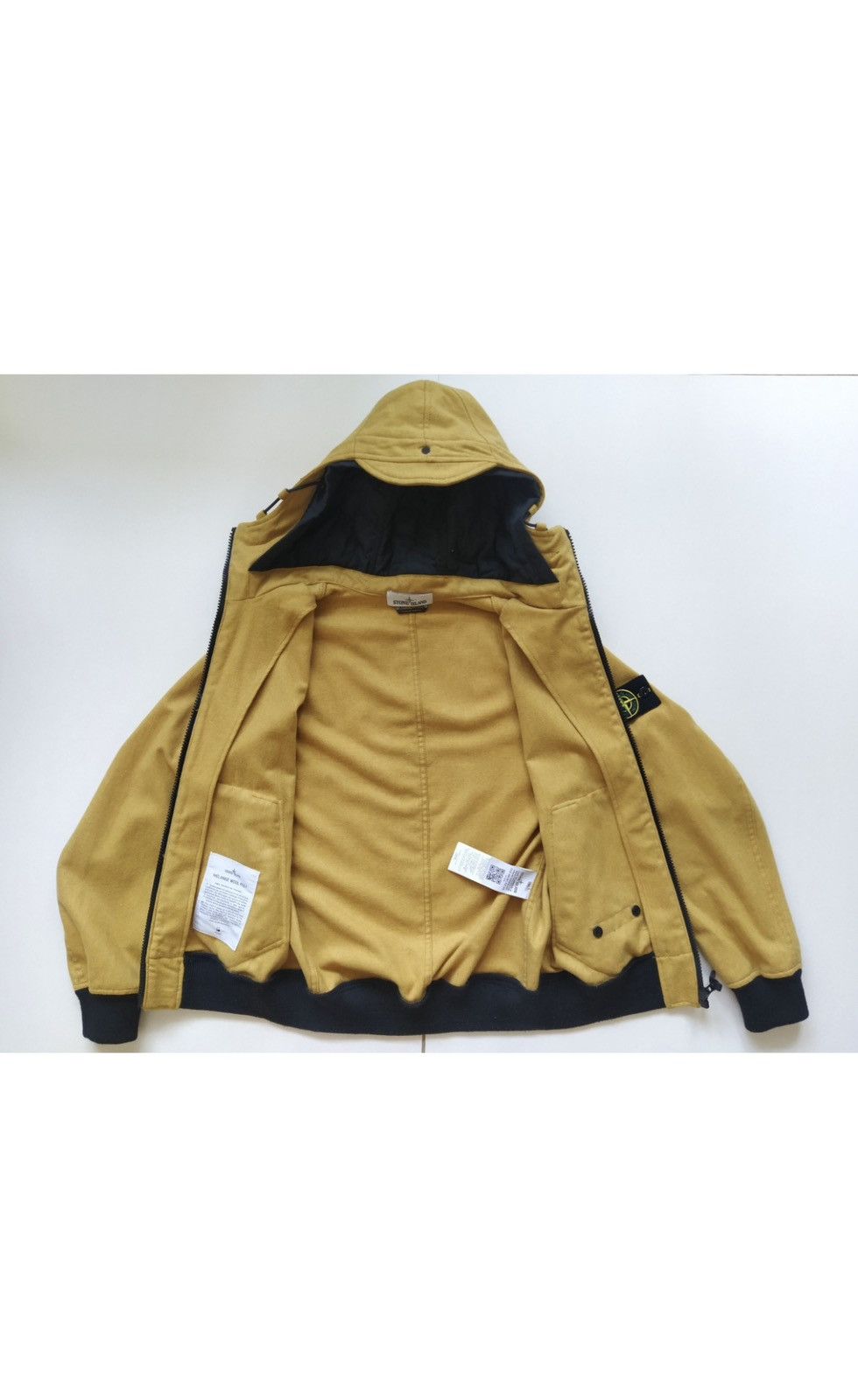 Stone Island Stone Island Melange Wool Poly Hooded Jacket Size US M / EU 48-50 / 2 - 5 Thumbnail