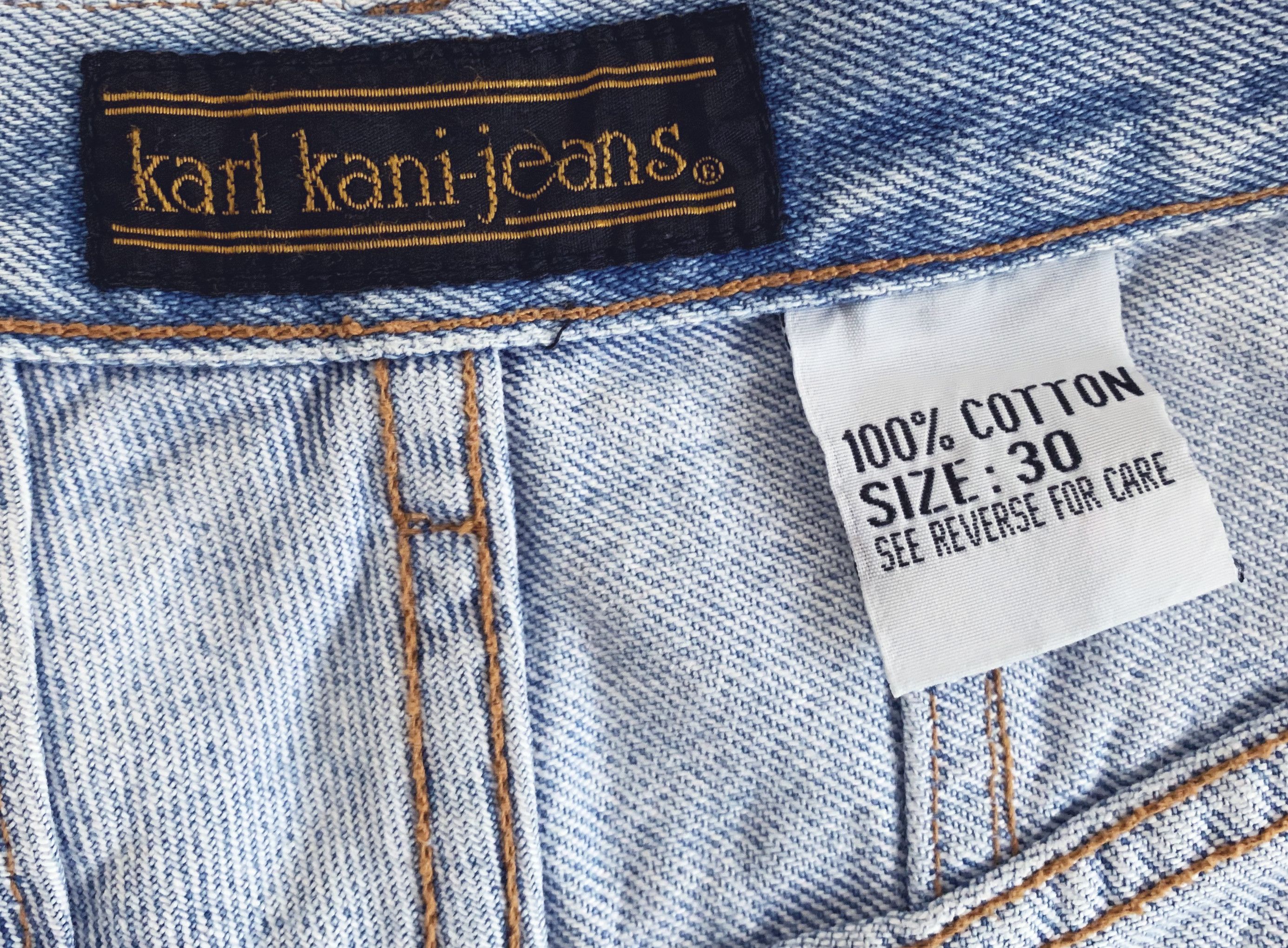 Karl Kani Vintage 90s KARL KANI Jeans Pants Denim 2pac Rap Hip Hop Size US 30 / EU 46 - 5 Thumbnail