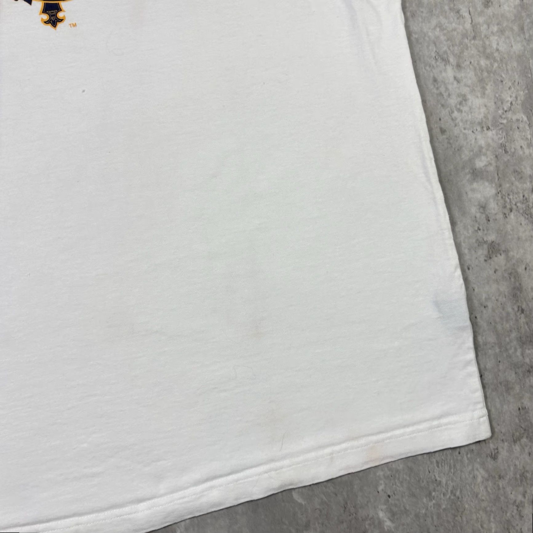 Vintage VINTAGE University Of Oxford Ringer T Shirt White XL Men Size US XL / EU 56 / 4 - 6 Thumbnail