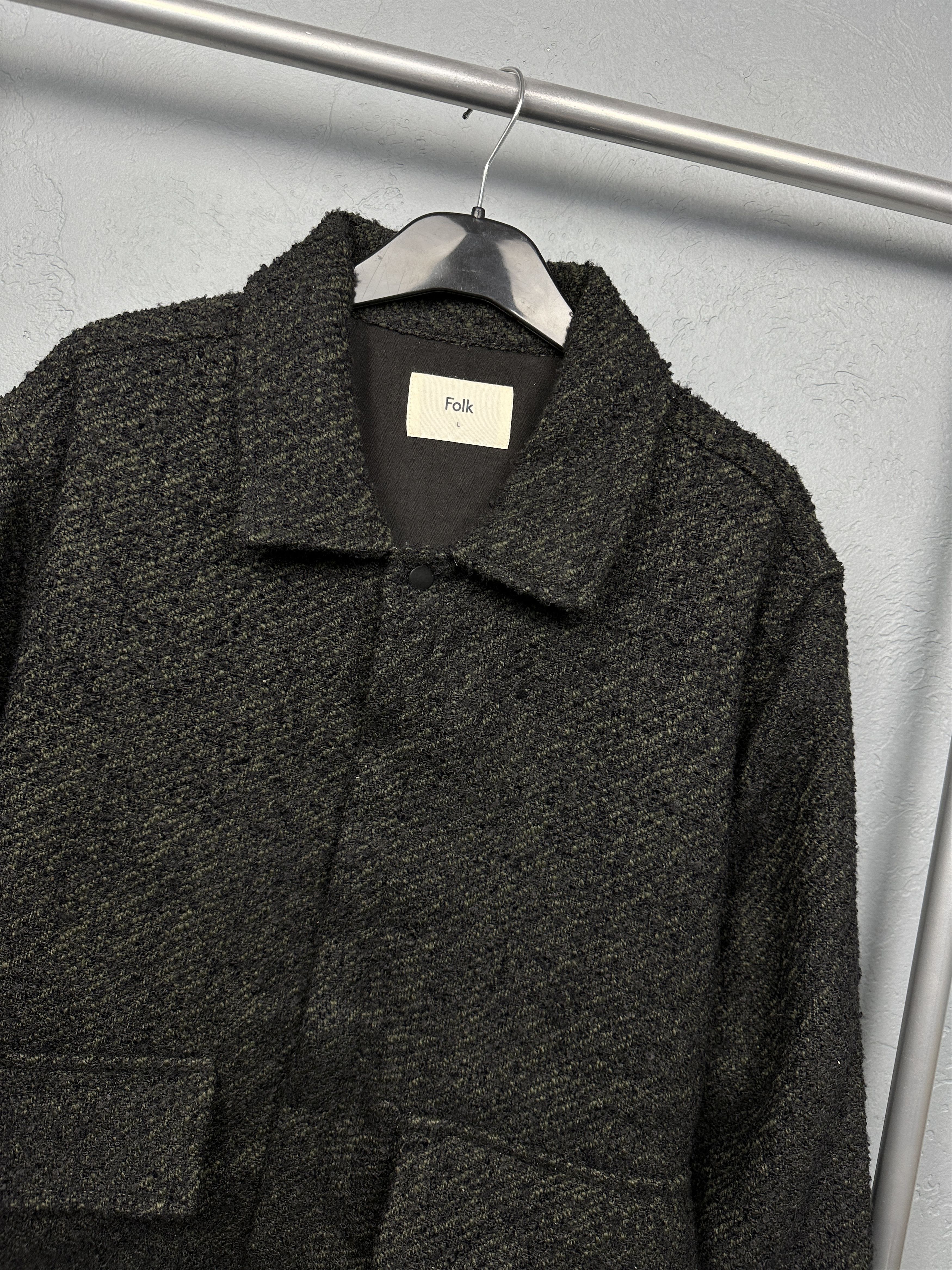 Folk Folk Mens Box Over Shirt Jacket Size US L / EU 52-54 / 3 - 2 Thumbnail