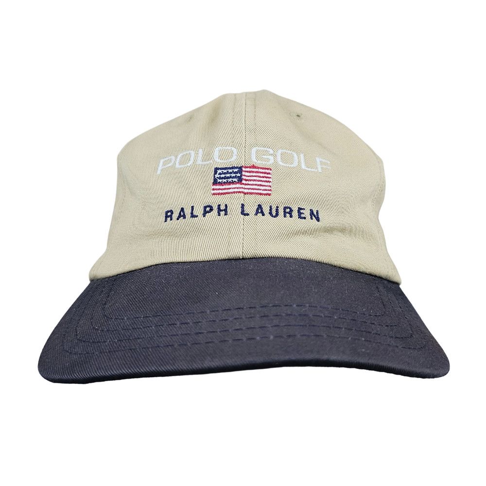 90s Polo Ralph lauren キャップ made in USA Polo Sport Ralph Lauren Vintage 90s Rare Red Dad Hat Cap