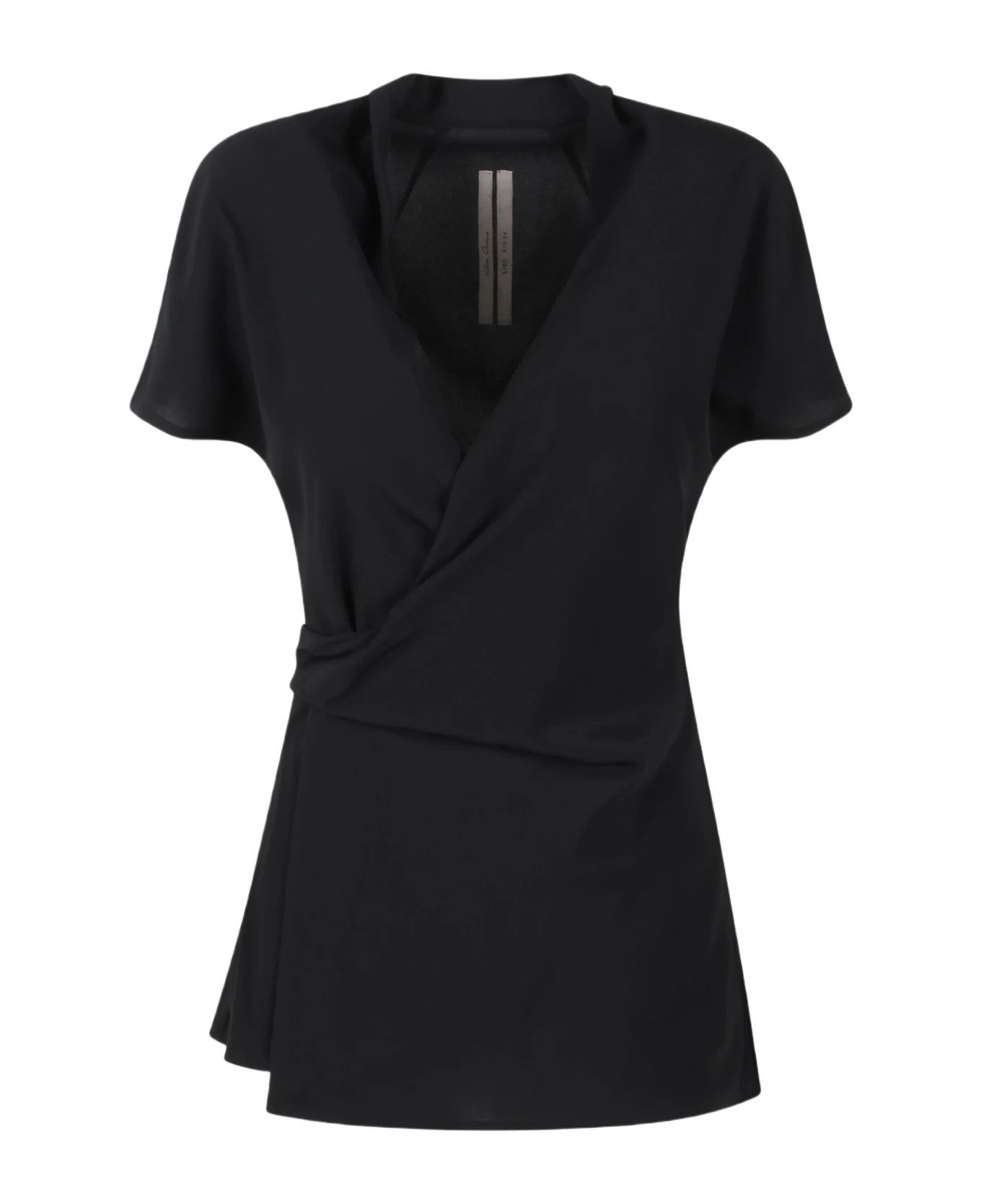 Rick Owens o1y0126 Blouse in Black Size M / US 6-8 / IT 42-44 - 1 Thumbnail