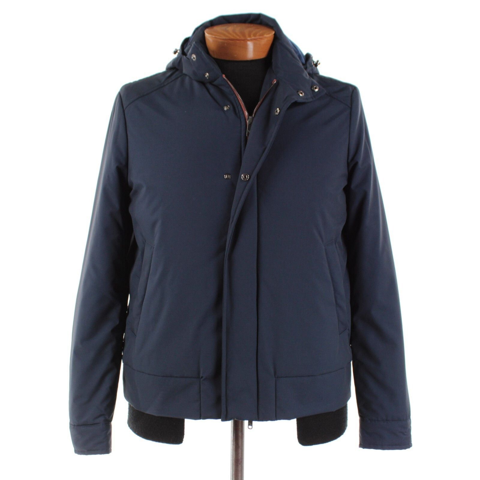 Luciano Barbera Luciano Barbera Jacket Size M US In Blue Wool Blend Size US M / EU 48-50 / 2 - 1 Thumbnail