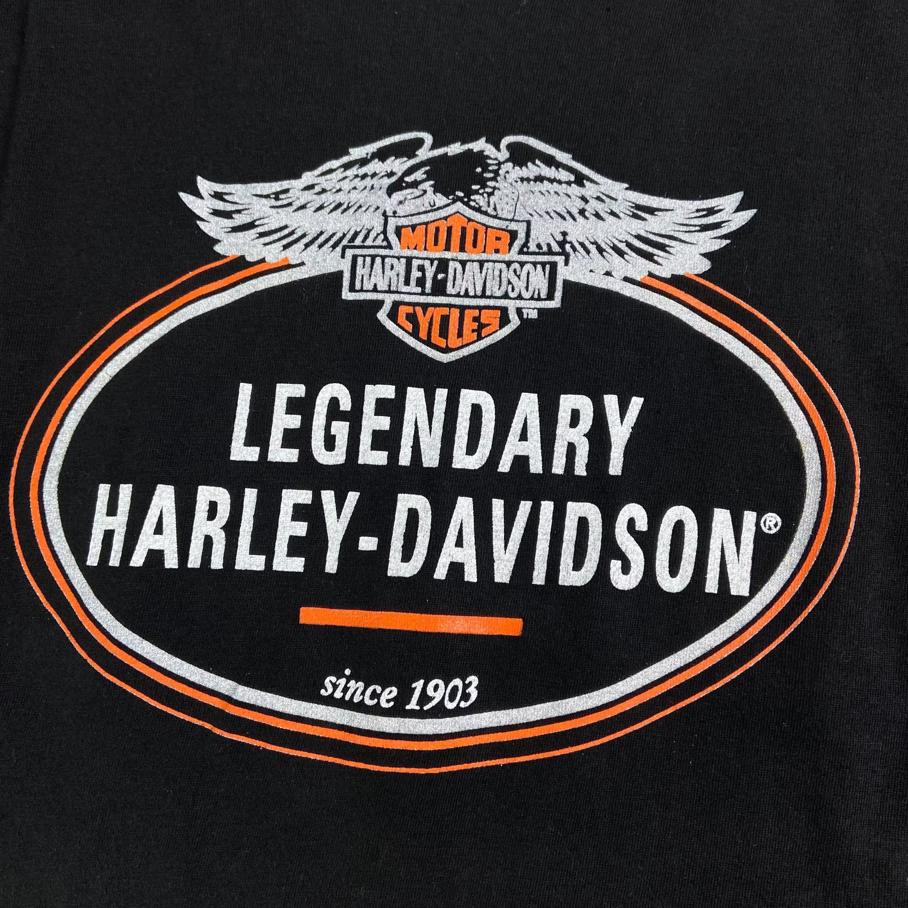Band Tees Mens Vintage T Shirt Harley Davidson Legendary Size XL Size US XL / EU 56 / 4 - 4 Thumbnail