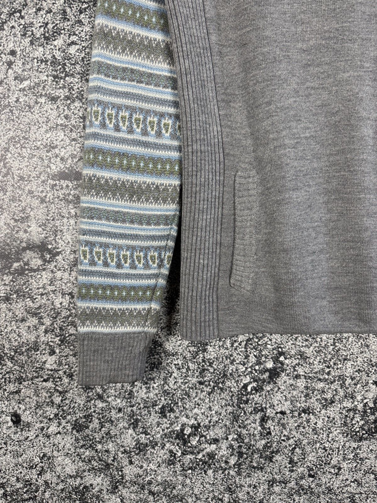 The North Face The North Face Fair Isle Wool Sweater 1/4 Zip Nordic Knit M Size M / US 6-8 / IT 42-44 - 4 Thumbnail