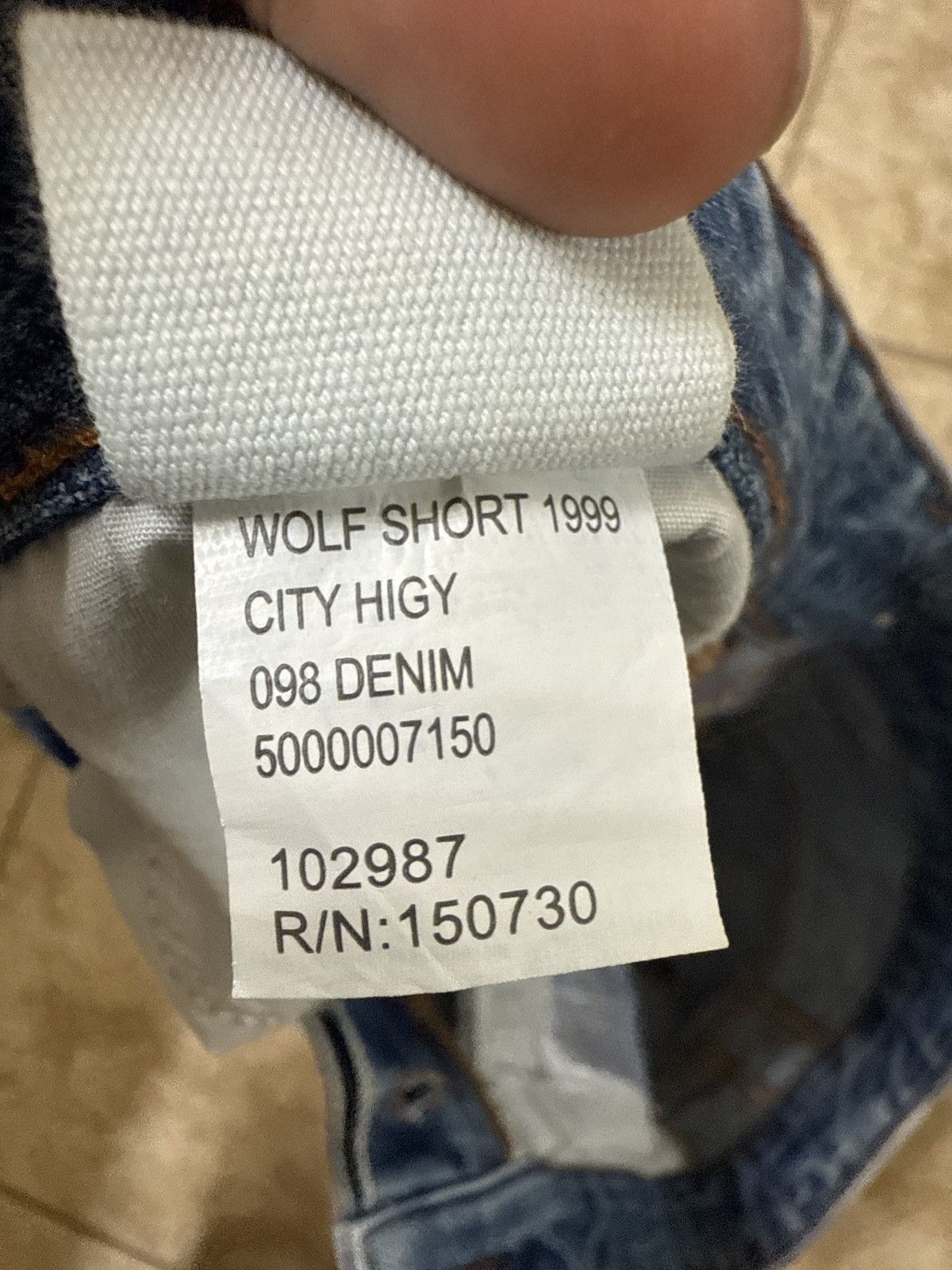 Ksubi Ksubi wolf short 1999 city higy Size US 30 / EU 46 - 1 Thumbnail