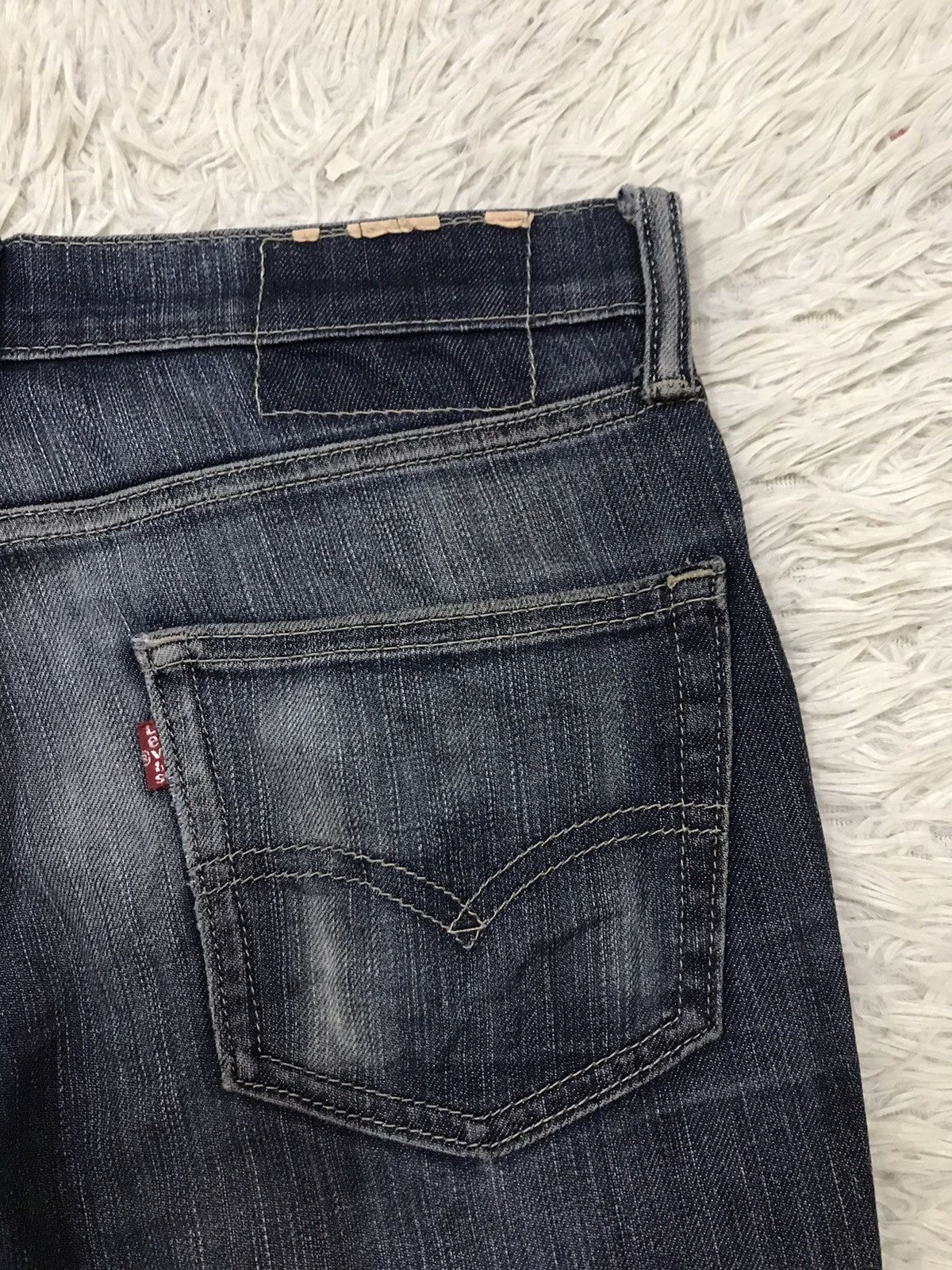 Levi's Vintage Clothing Vintage Levis Slim Tapered Distressed Denim Jeans Size US 31 - 10 Thumbnail