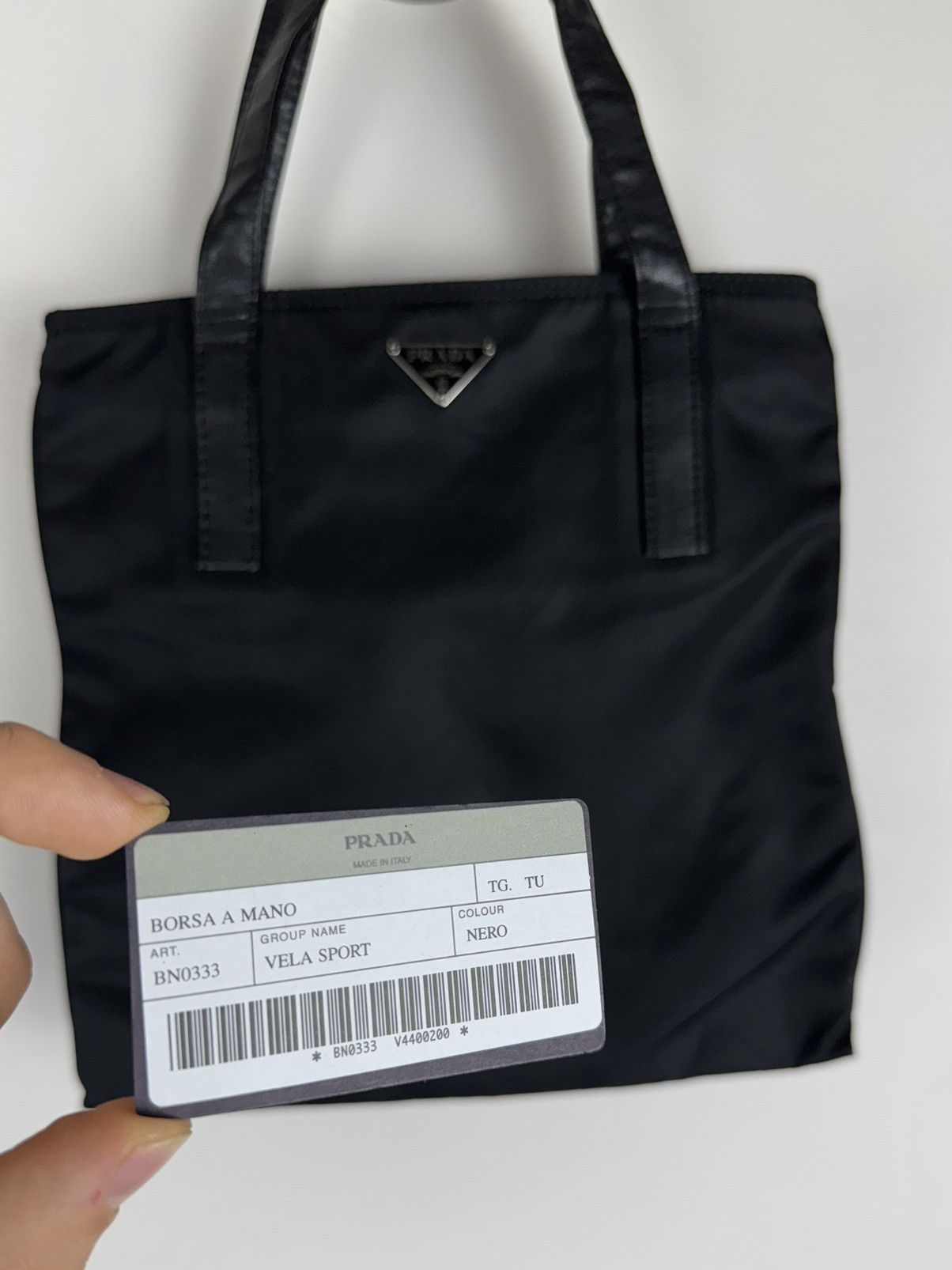 Prada Blach nylon shopper bag Prada original casual item Size ONE SIZE - 3 Thumbnail