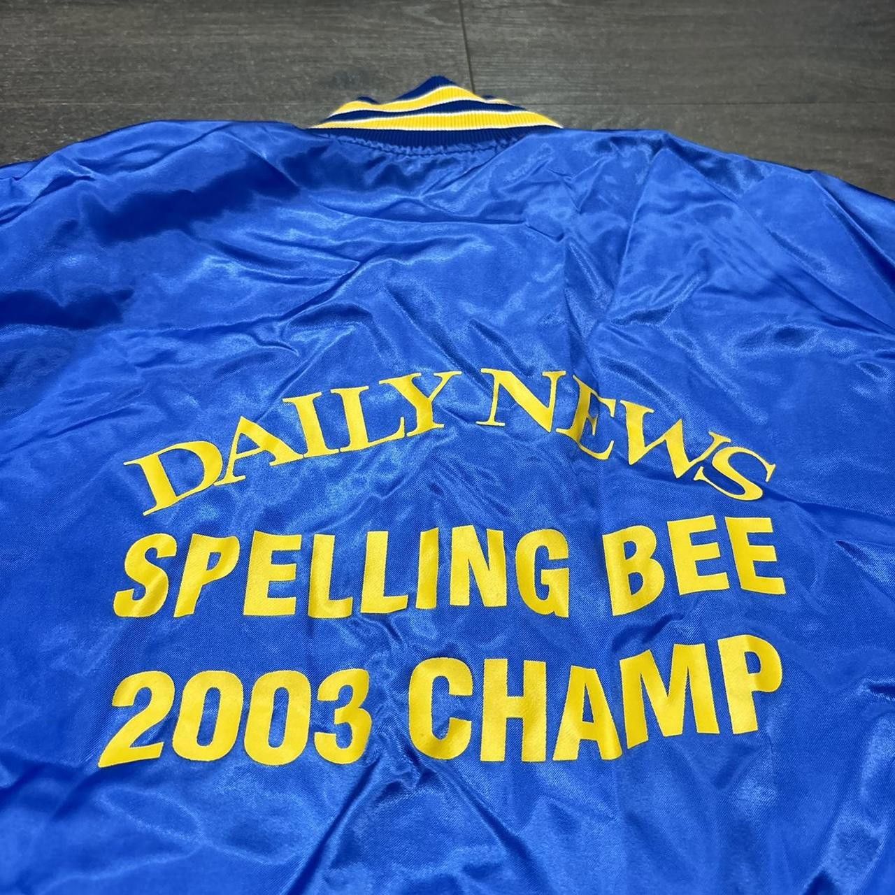 Designer vintage daily news New Yorks spelling bee champ jacket 03 XL Size US XL / EU 56 / 4 - 4 Thumbnail