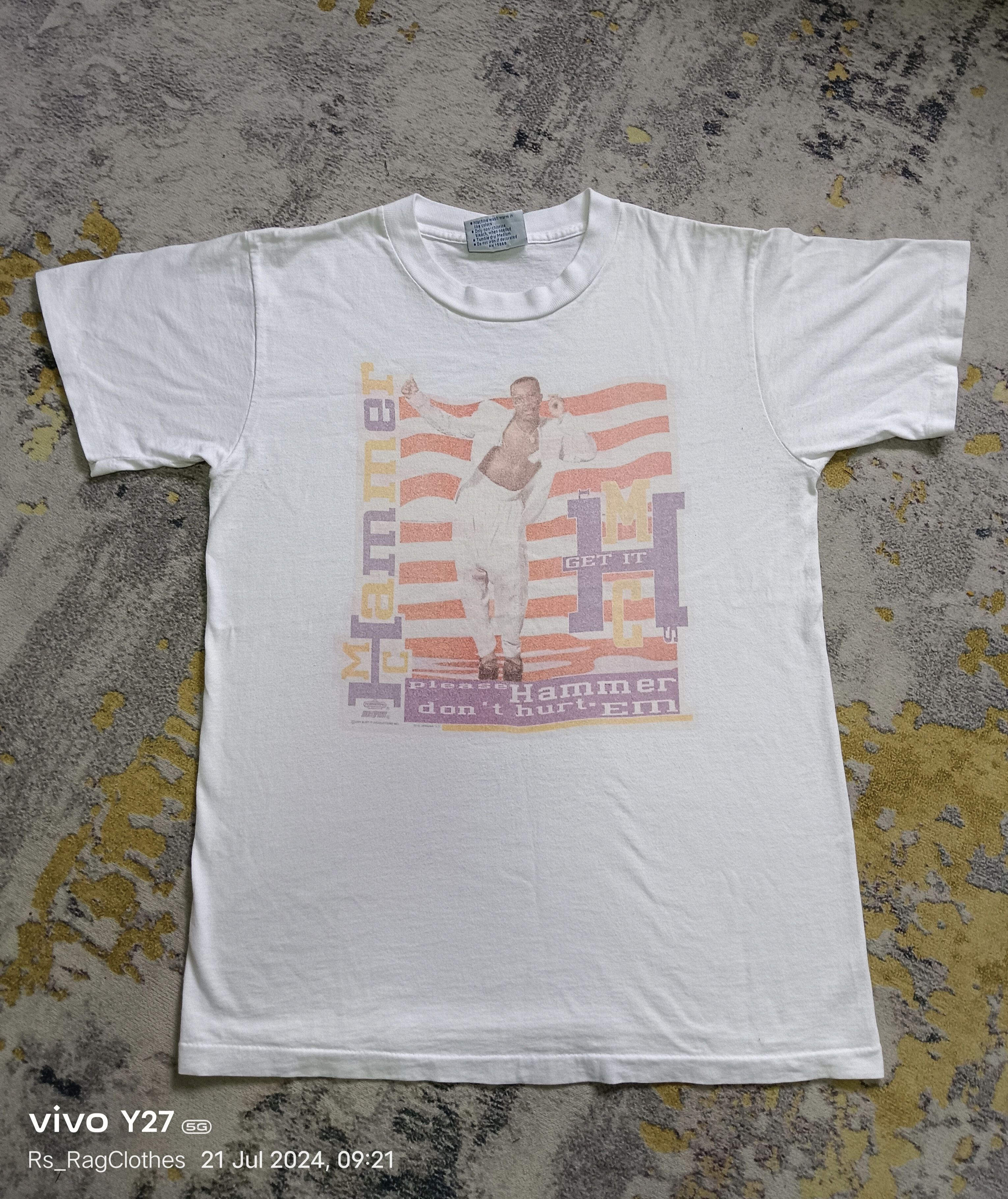 Band Tees × Rap Tees × Vintage Vintage MC HAMMER tee Size US M / EU 48-50 / 2 - 1 Thumbnail