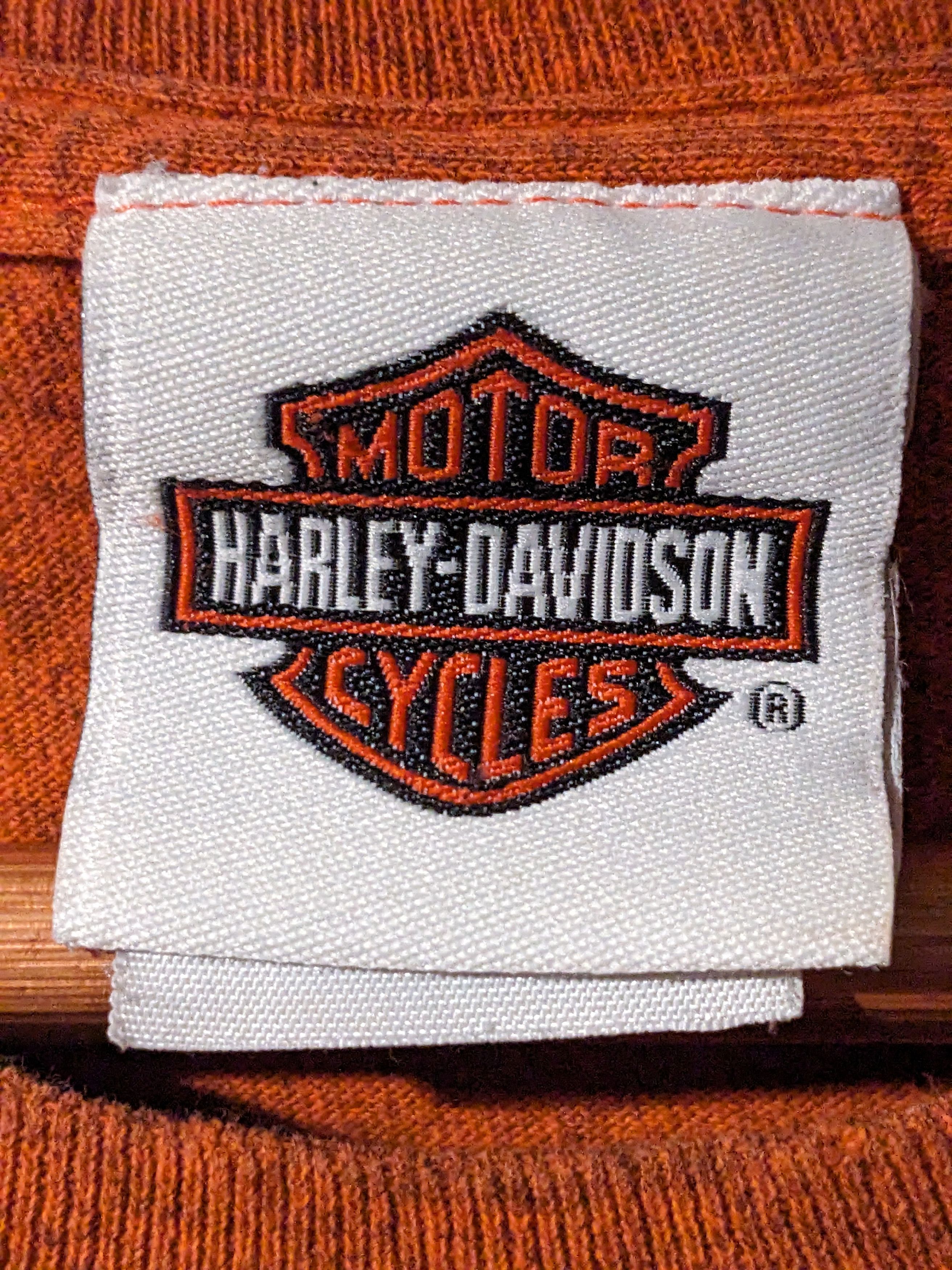 Harley Davidson × Vintage Vintage 2013 Harley Davidson Langhorne Pennsylvania T-Shirt Size US L / EU 52-54 / 3 - 6 Thumbnail
