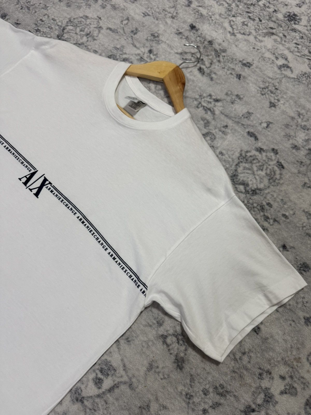 Armani Exchange ARMANI EXCHANCE SPELLOUT TEE Size US XL / EU 56 / 4 - 3 Thumbnail