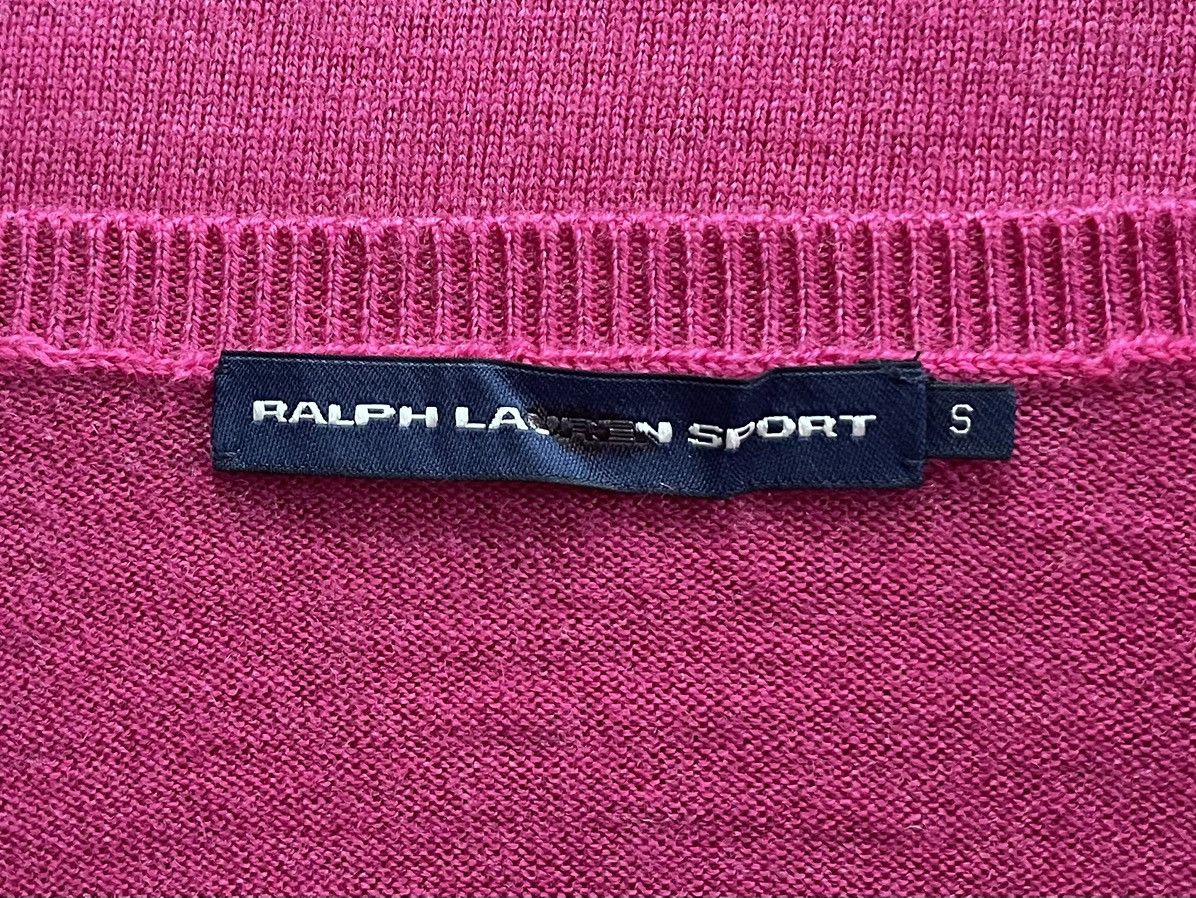 Polo Ralph Lauren × Ralph Lauren Sport Ralph Lauren Sport Logo Merino Wool Sweater Jumper Women's S Size S / US 4 / IT 40 - 4 Thumbnail