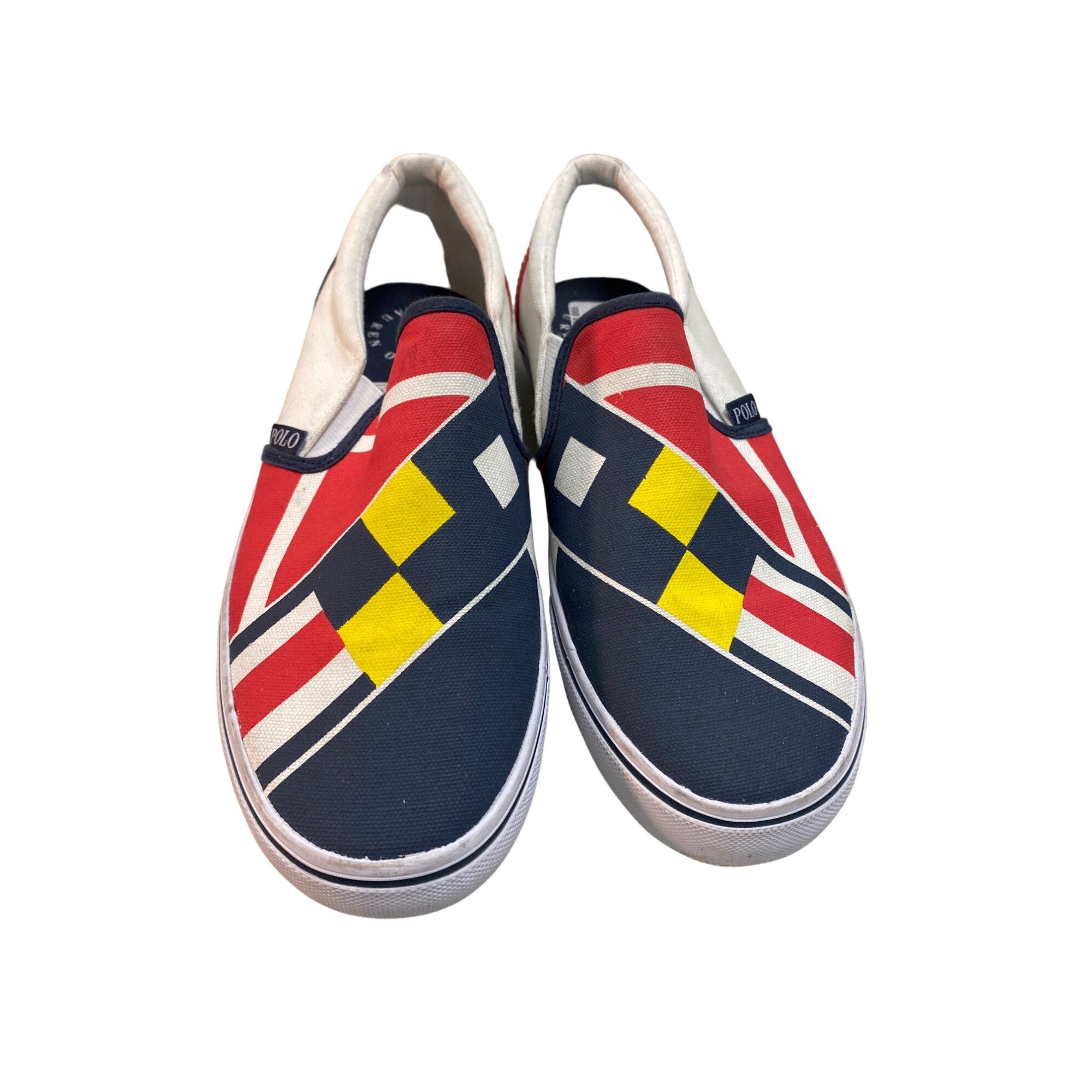 Polo Ralph Lauren Polo multicolor shoes sneakers loafers size 6.5 SKU 563 Size US 6.5 / IT 36.5 - 1 Thumbnail