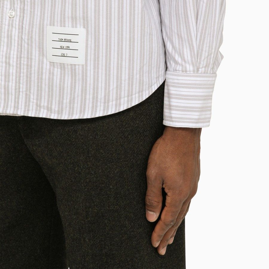 Thom Browne o1d2blof0724 Striped Shirt in Multicolor Size US L / EU 52-54 / 3 - 4 Thumbnail