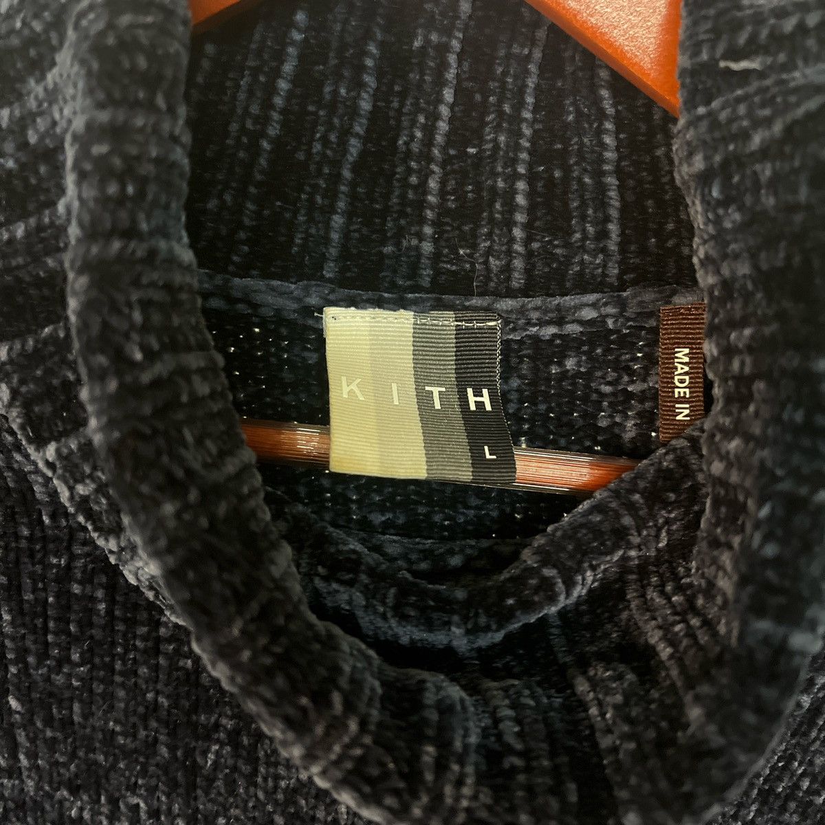 Kith Kith FW20 Kimmel Chenille Turtleneck Sweater Size US L / EU 52-54 / 3 - 3 Thumbnail