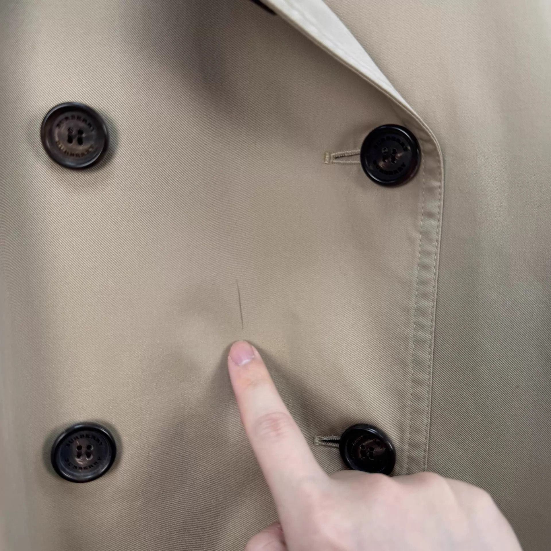 Burberry Burberry Kensington Check Trench Coat UK8 9/10 Flaws pics Size S / US 4 / IT 40 - 4 Thumbnail