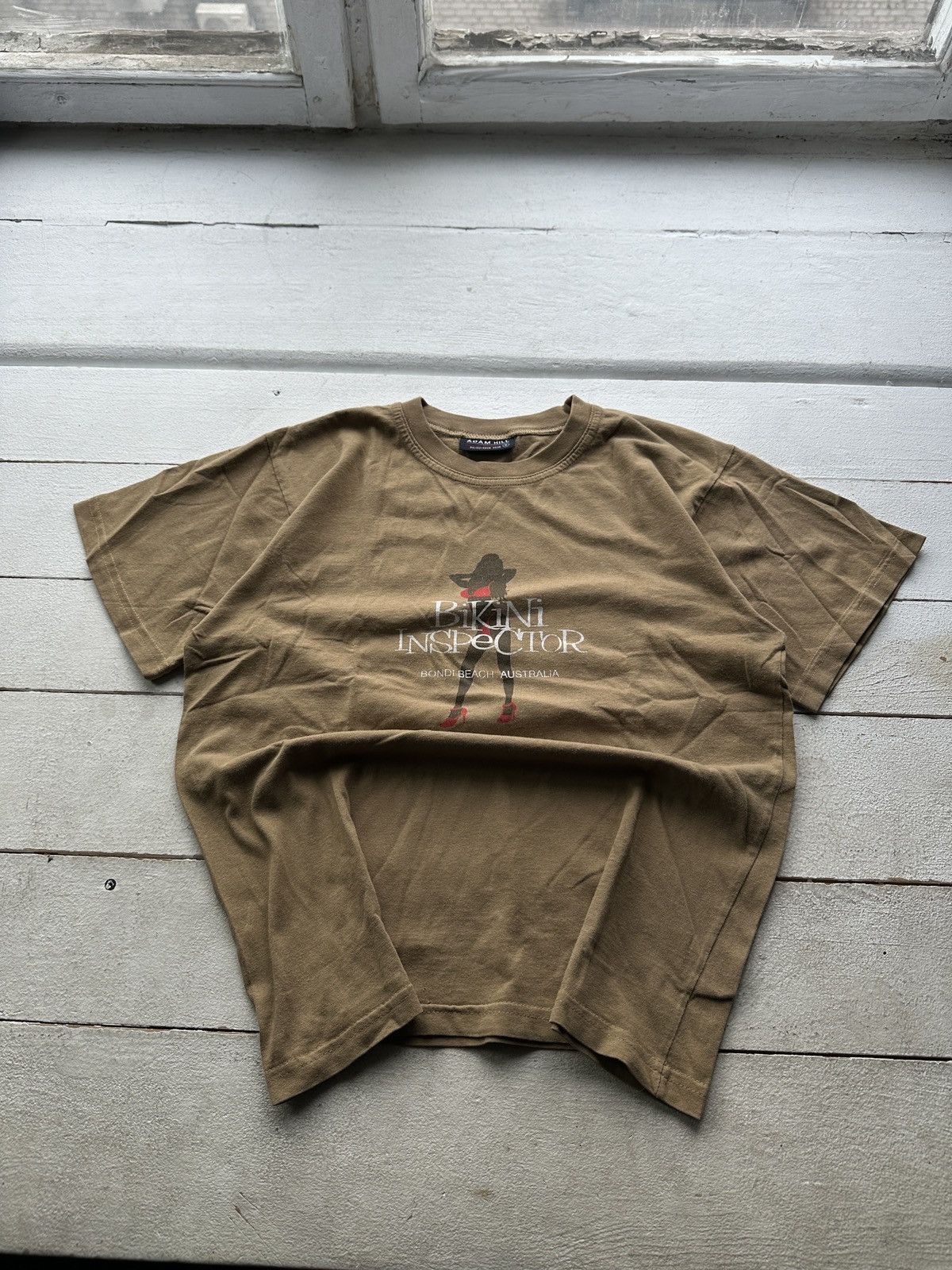 Vintage 🚨 VNTG BIKINI INSPECTOR SEXY 18+ Australia Tee Shirt Size US S / EU 44-46 / 1 - 1 Thumbnail