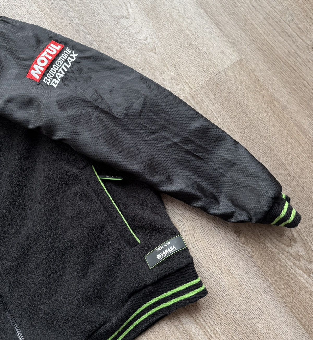Yamaha Yamaha Tech 3 Monster Energy Moto GP Black Fleece Jacket Size US M / EU 48-50 / 2 - 5 Thumbnail