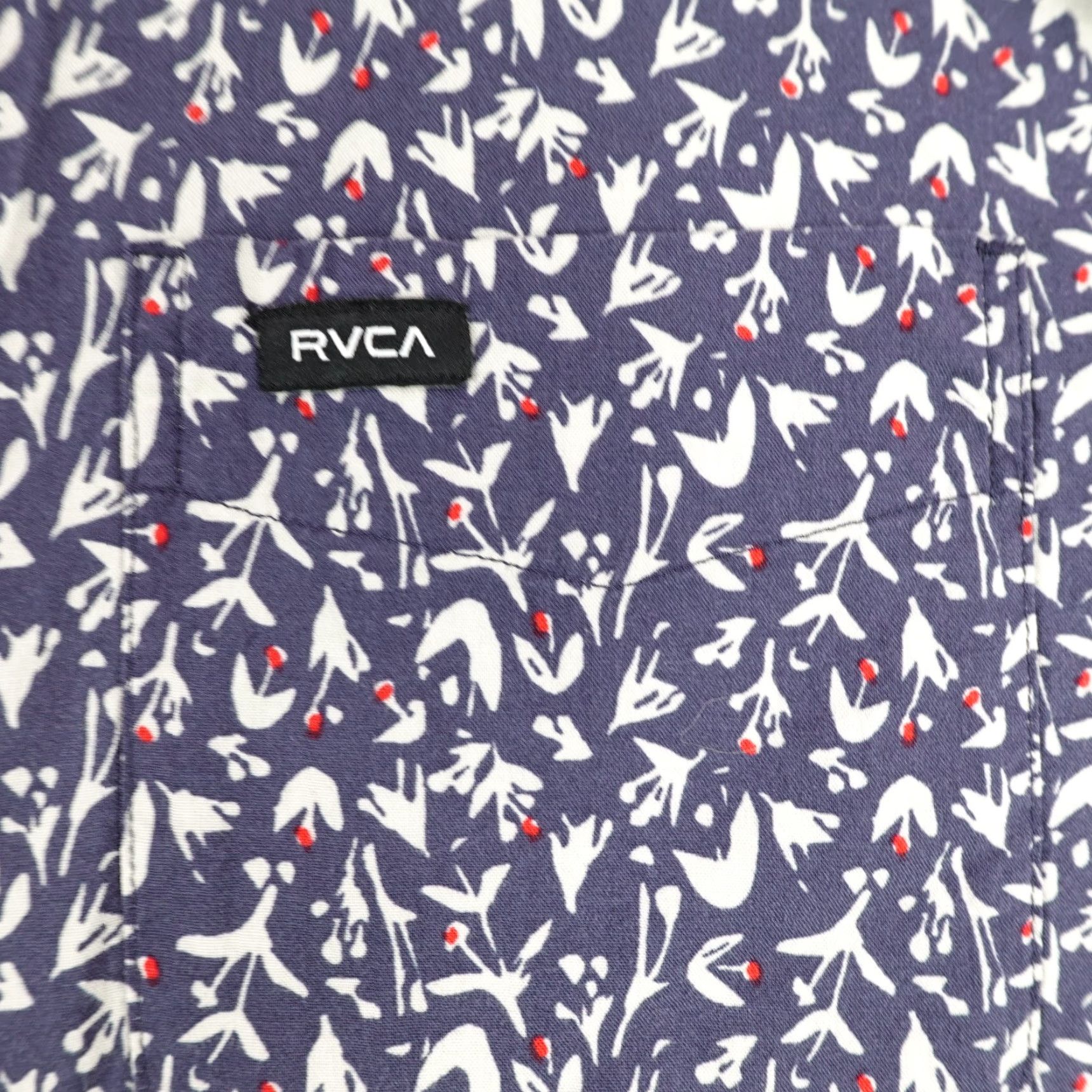 RVCA VINTAGE RVCA Shirt Men Medium Blue White Floral Hawaiian Button Up Casual Surf Beach 90s Size US M / EU 48-50 / 2 - 3 Thumbnail