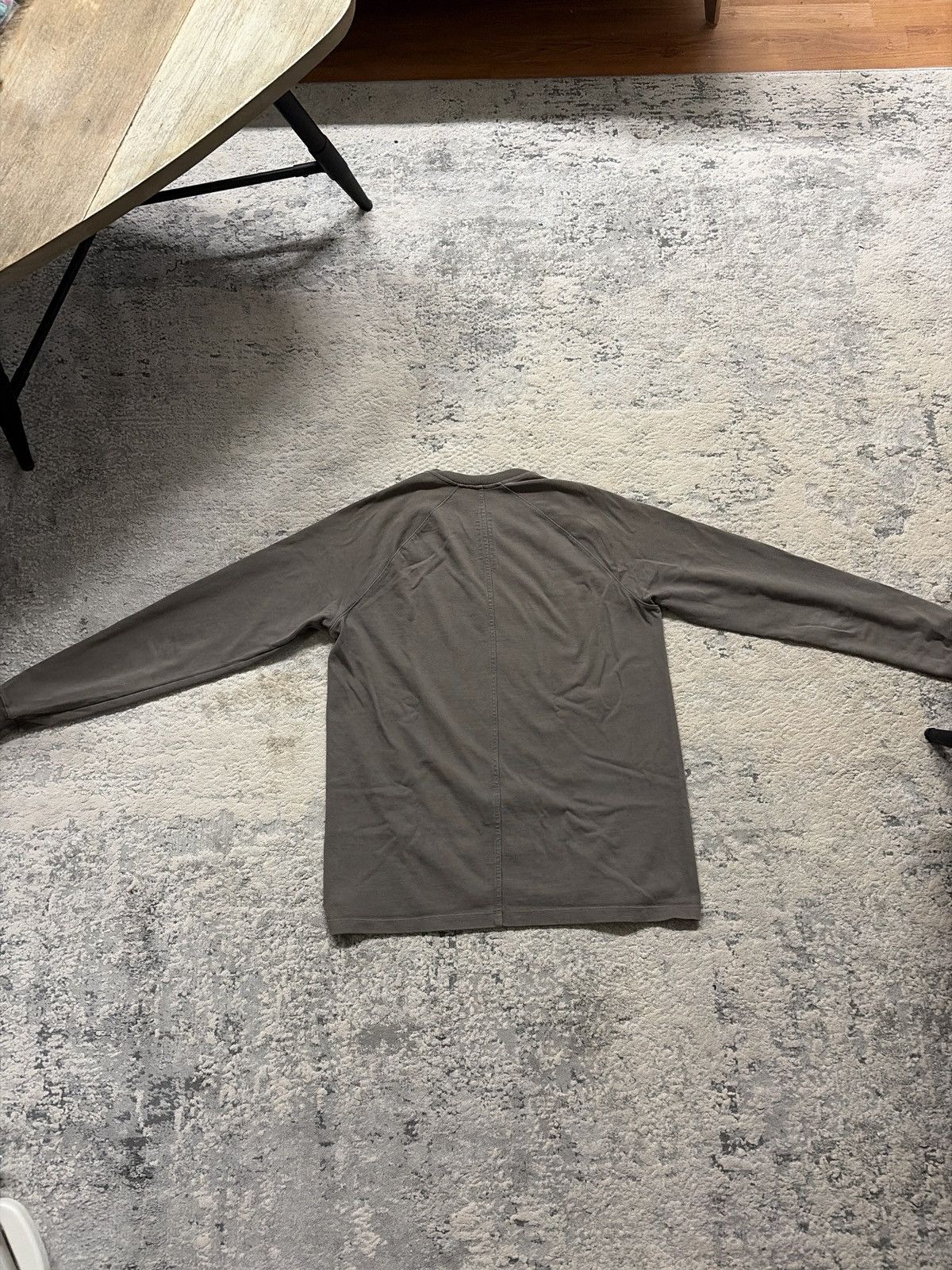 Rick Owens Mainline FW22 Strobe Oversized Heavyweight Tee Shirt Size US XS / EU 42 / 0 - 13 Thumbnail