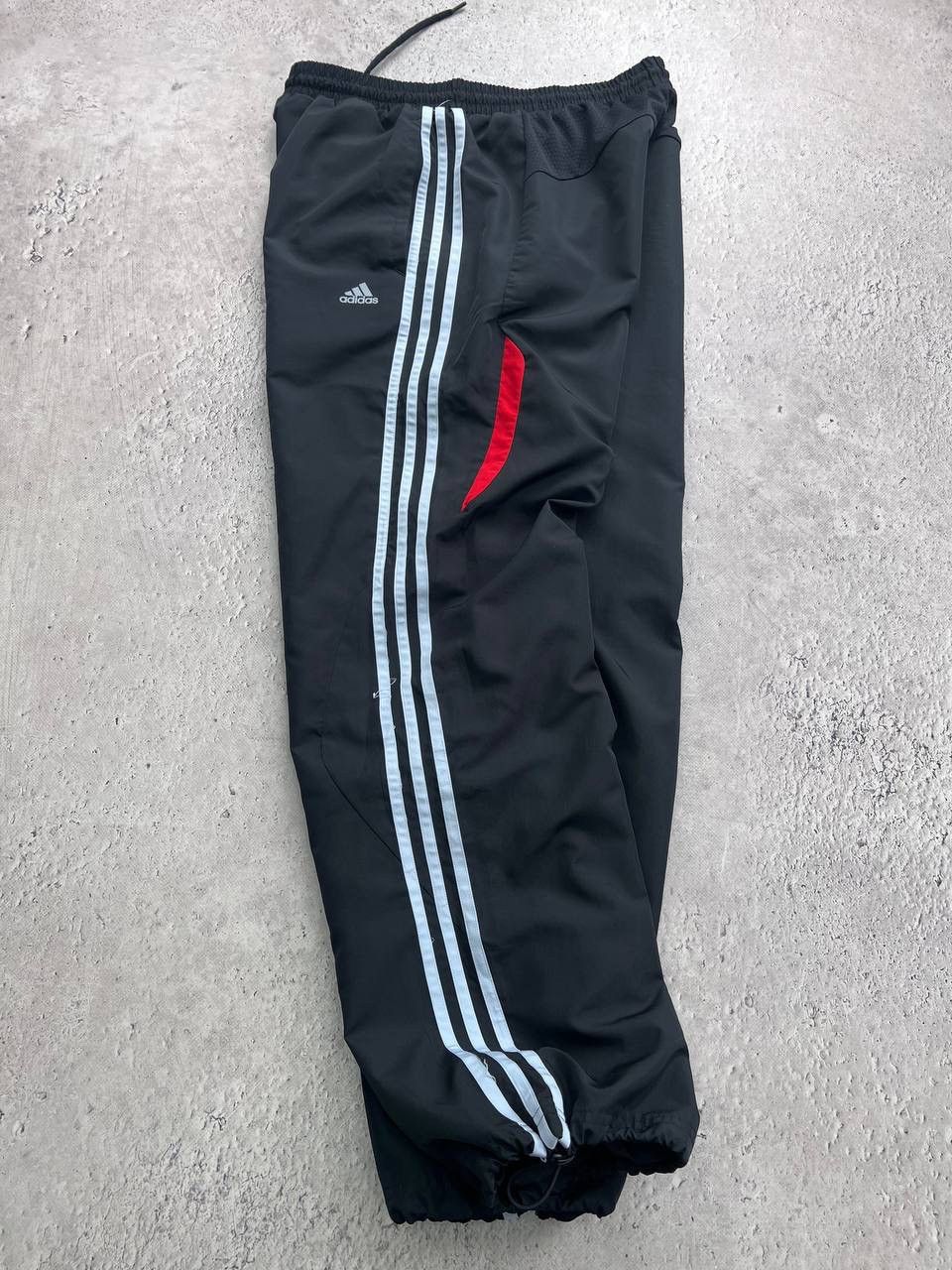 Adidas × Vintage Adidas Vintage Drill Y2K Adidas Drill Track Pants Nylon 90s Size US 32 / EU 48 - 11 Thumbnail