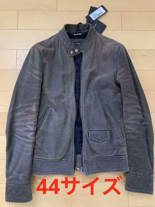Dolce & Gabbana Dolce&Gabbana Vintage Leather Riders Jacket Size US S / EU 44-46 / 1 - 1 Thumbnail