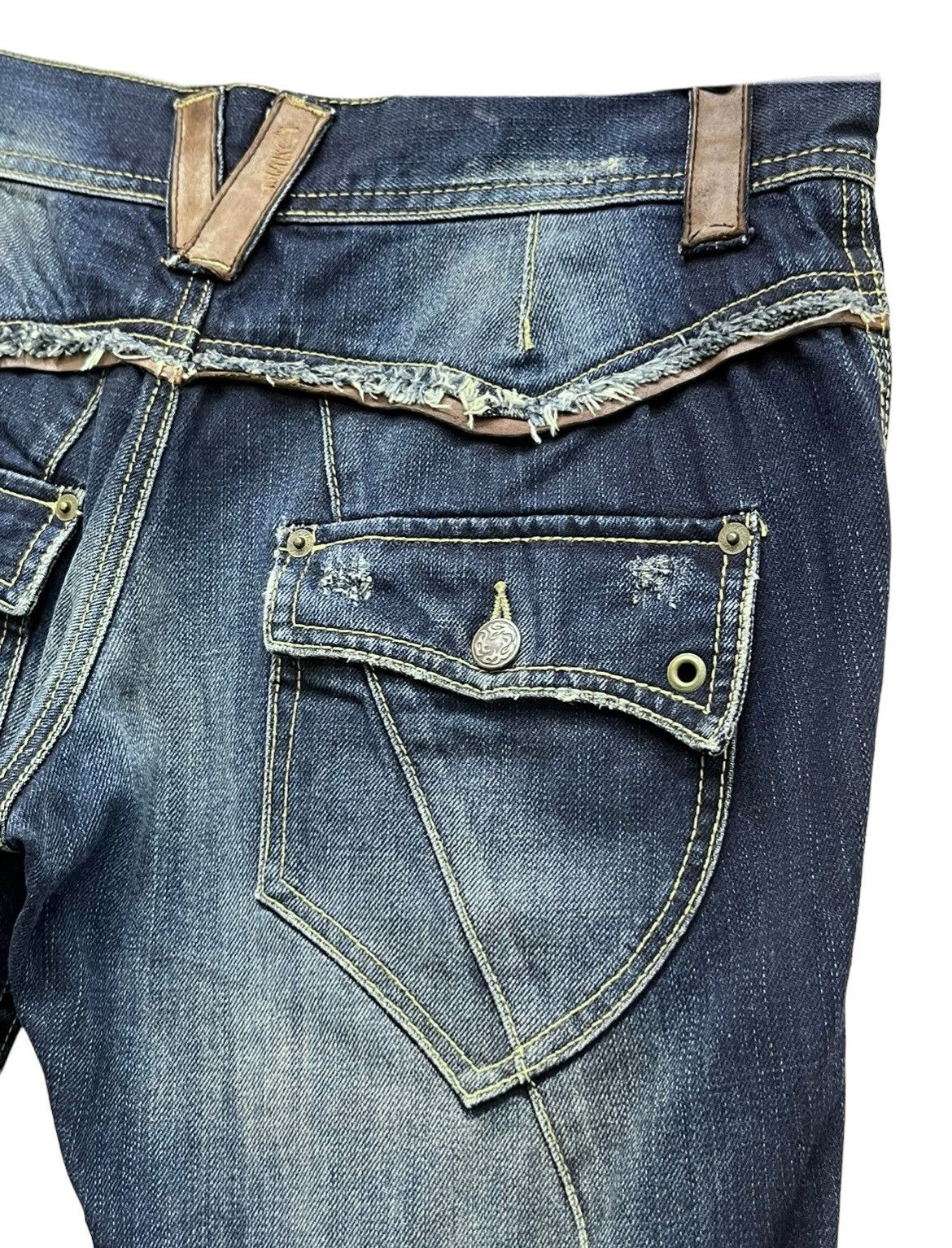 Michel Klein FYE🔥Vintage MICHEL KLEIN HOMME Designer Twisted Leg FLARE Size 30" / US 8 / IT 44 - 14 Thumbnail