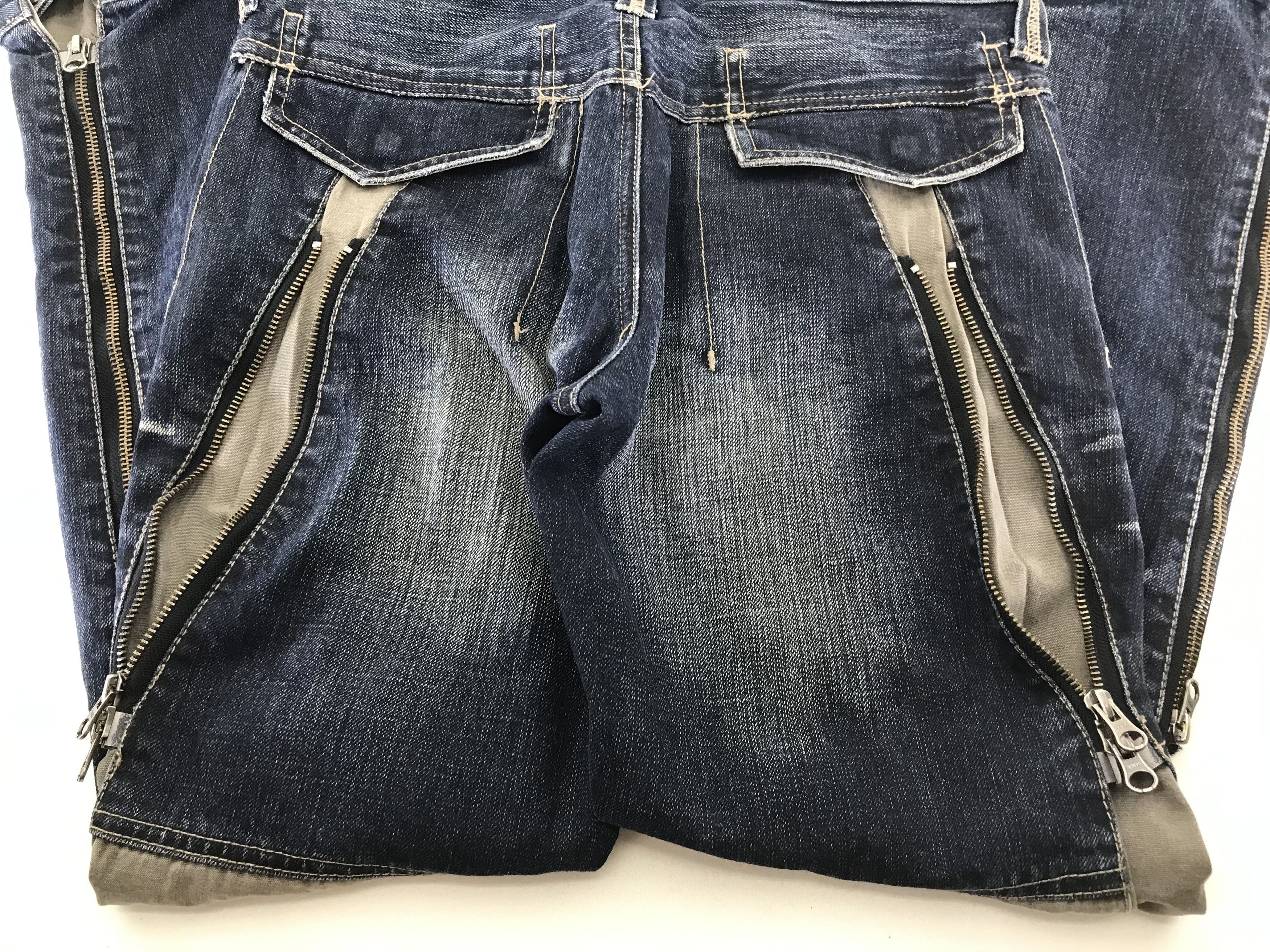 PPFM PPFM Tactical Pocket Zipper Design Jeans Size US 30 / EU 46 - 12 Thumbnail