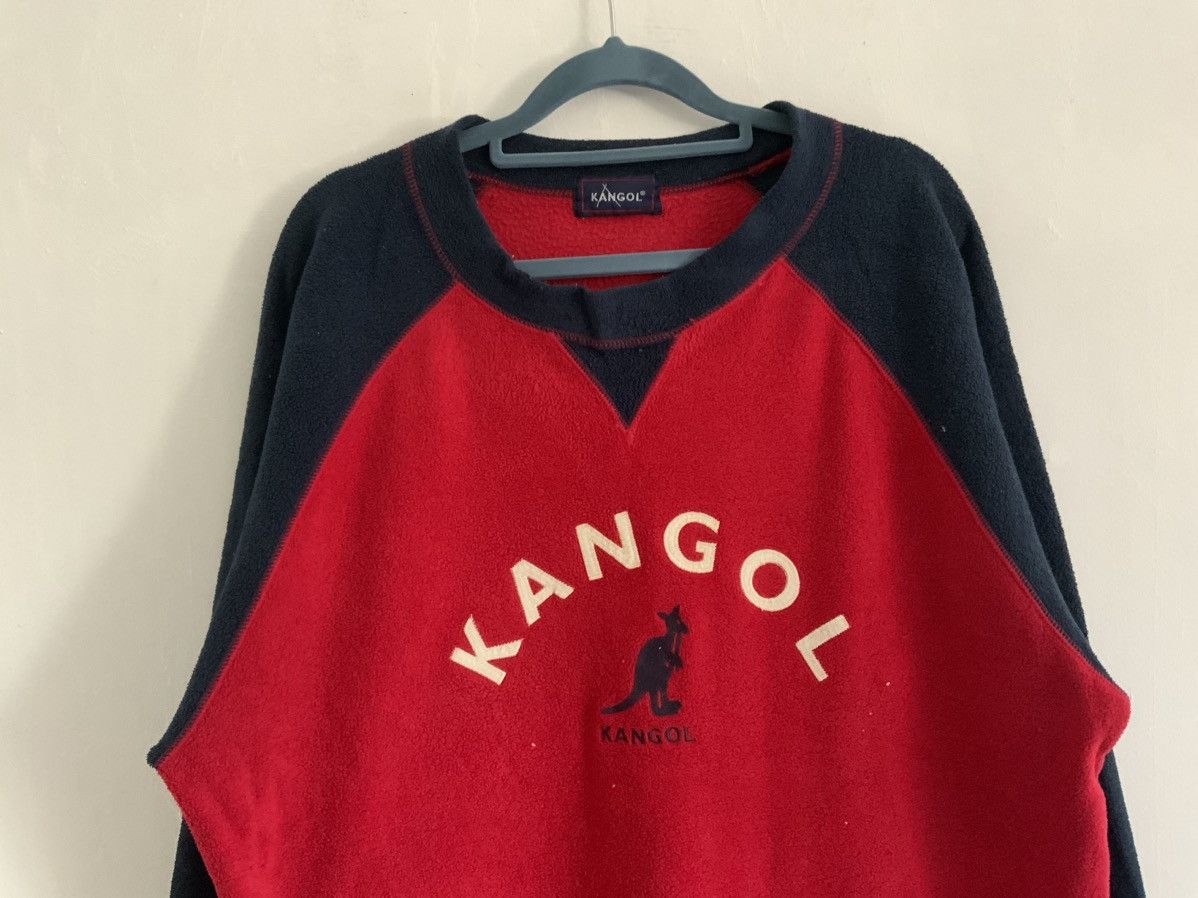 Kangol Vintage Kangol Big Logo Fur Sweatshirt Size US L / EU 52-54 / 3 - 3 Thumbnail