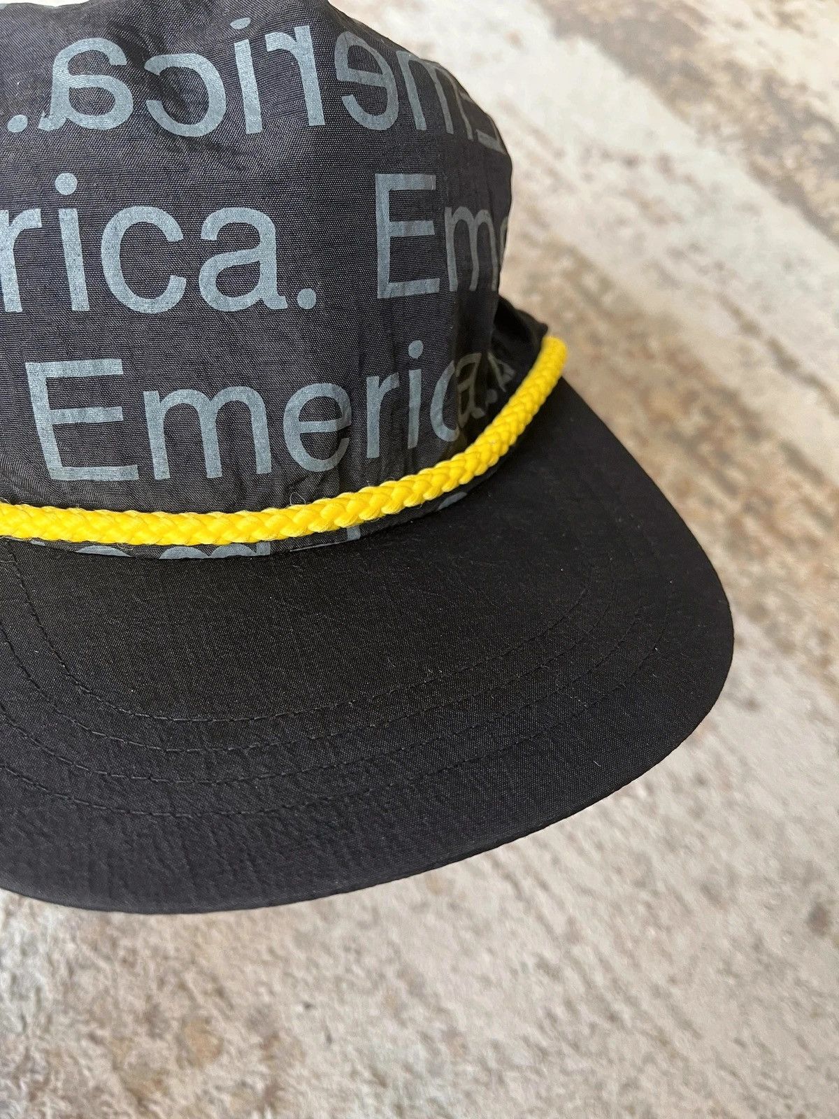 Emerica Emerica Vintage Skateboarding 2000s Trucker Cap Hat Sample Size ONE SIZE - 9 Thumbnail