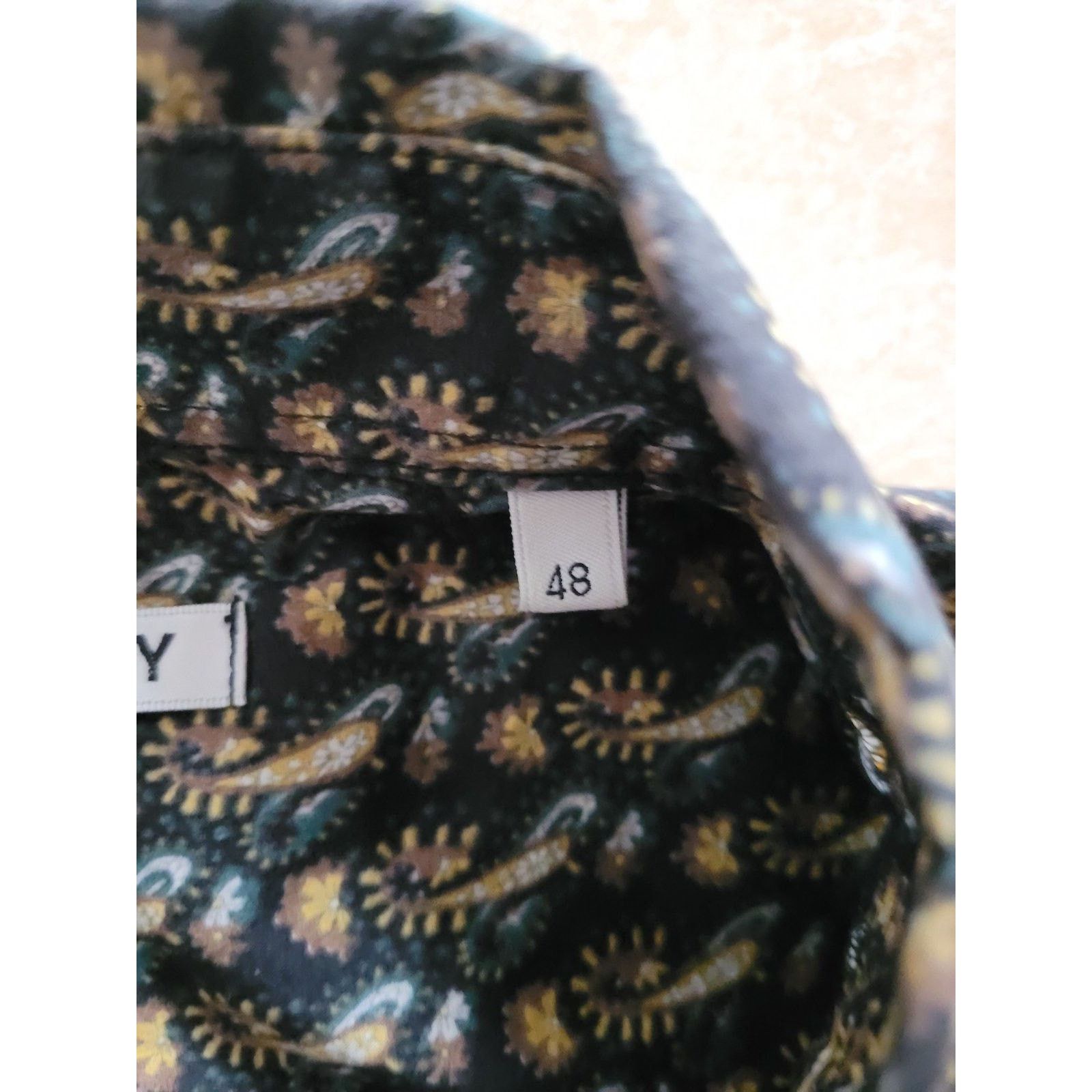 Our Legacy Our Legacy initial shirt reversed green paisley Size US M / EU 48-50 / 2 - 4 Thumbnail