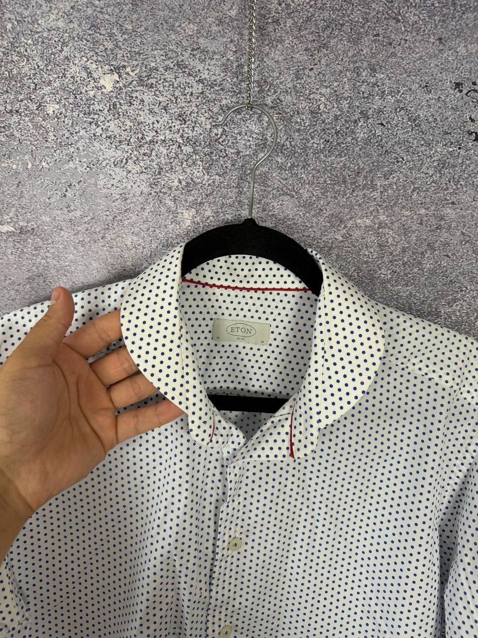 Eton Eton Shirt White Medium Dress Button Up Spread Collar Size US M / EU 48-50 / 2 - 11 Thumbnail