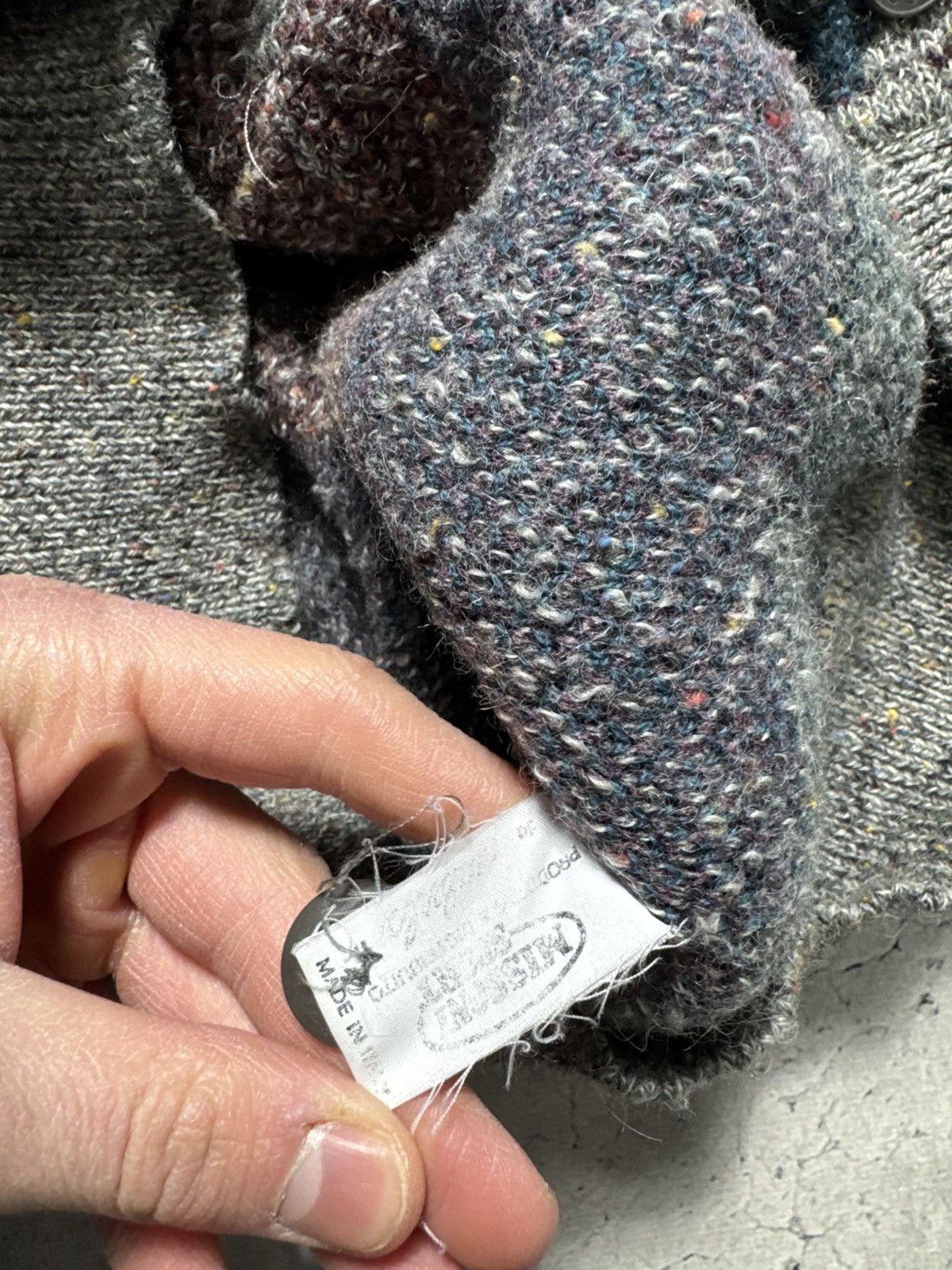Missoni Missoni Sport Wool Cardigan Size US L / EU 52-54 / 3 - 7 Thumbnail