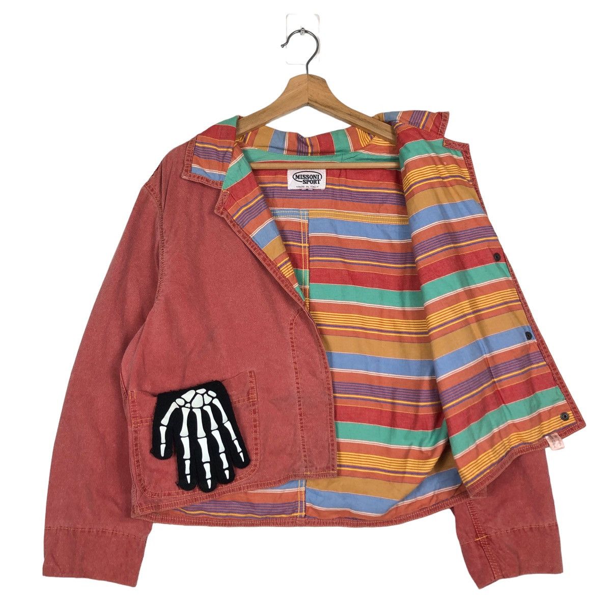 Missoni 🔥90’s Vintage Cropped Jacket Missoni Made in Italy Size US S / EU 44-46 / 1 - 8 Thumbnail