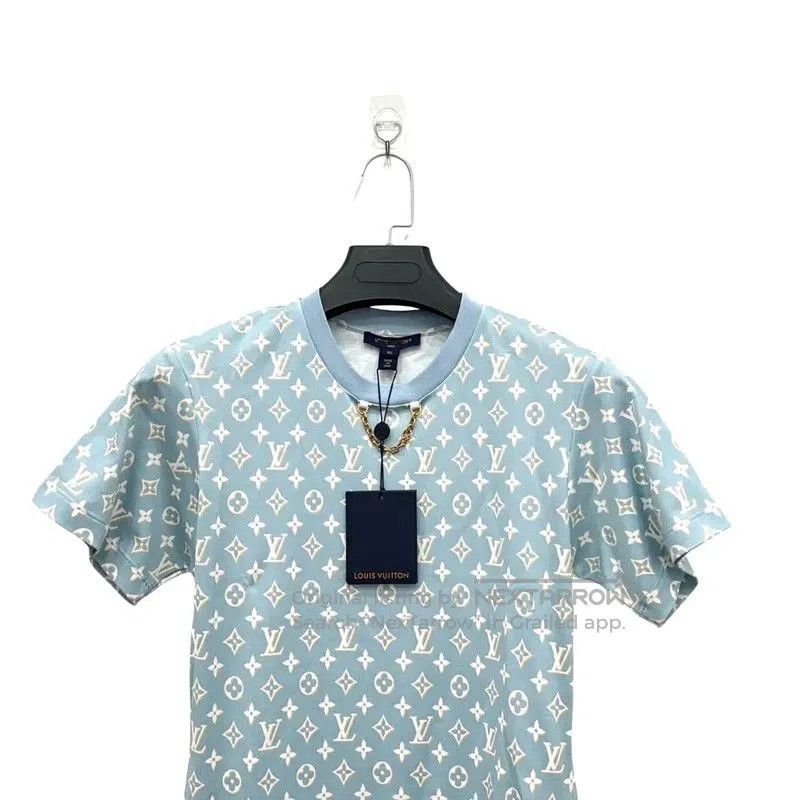 Other Louis Vuitton Sky Blue Women's Dress . Size XS / US 0-2 / IT 36-38 - 4 Thumbnail