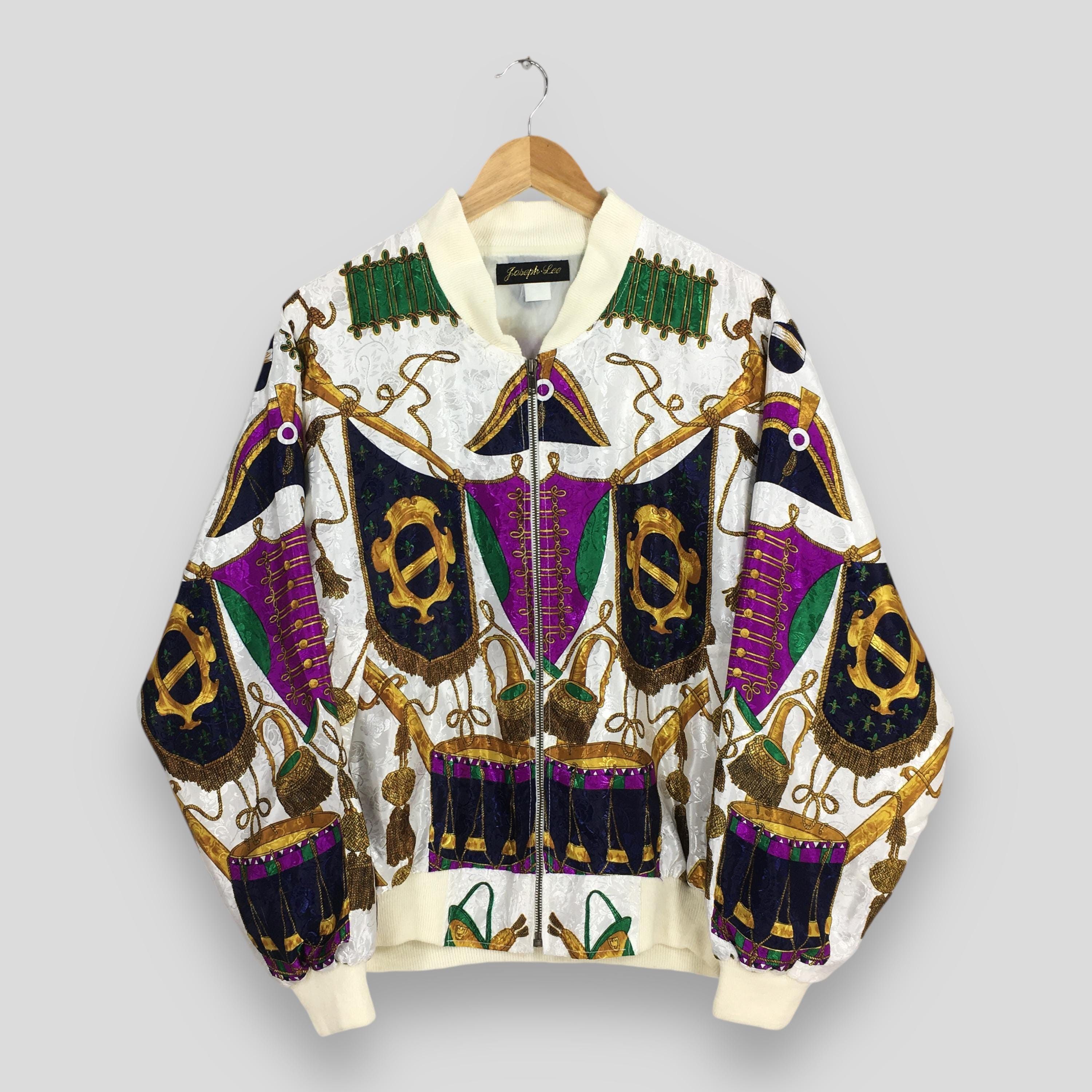 Other Vintage 90's Royalty Baroque Luxury Varsity Jacket XLarge Size US XL / EU 56 / 4 - 1 Thumbnail