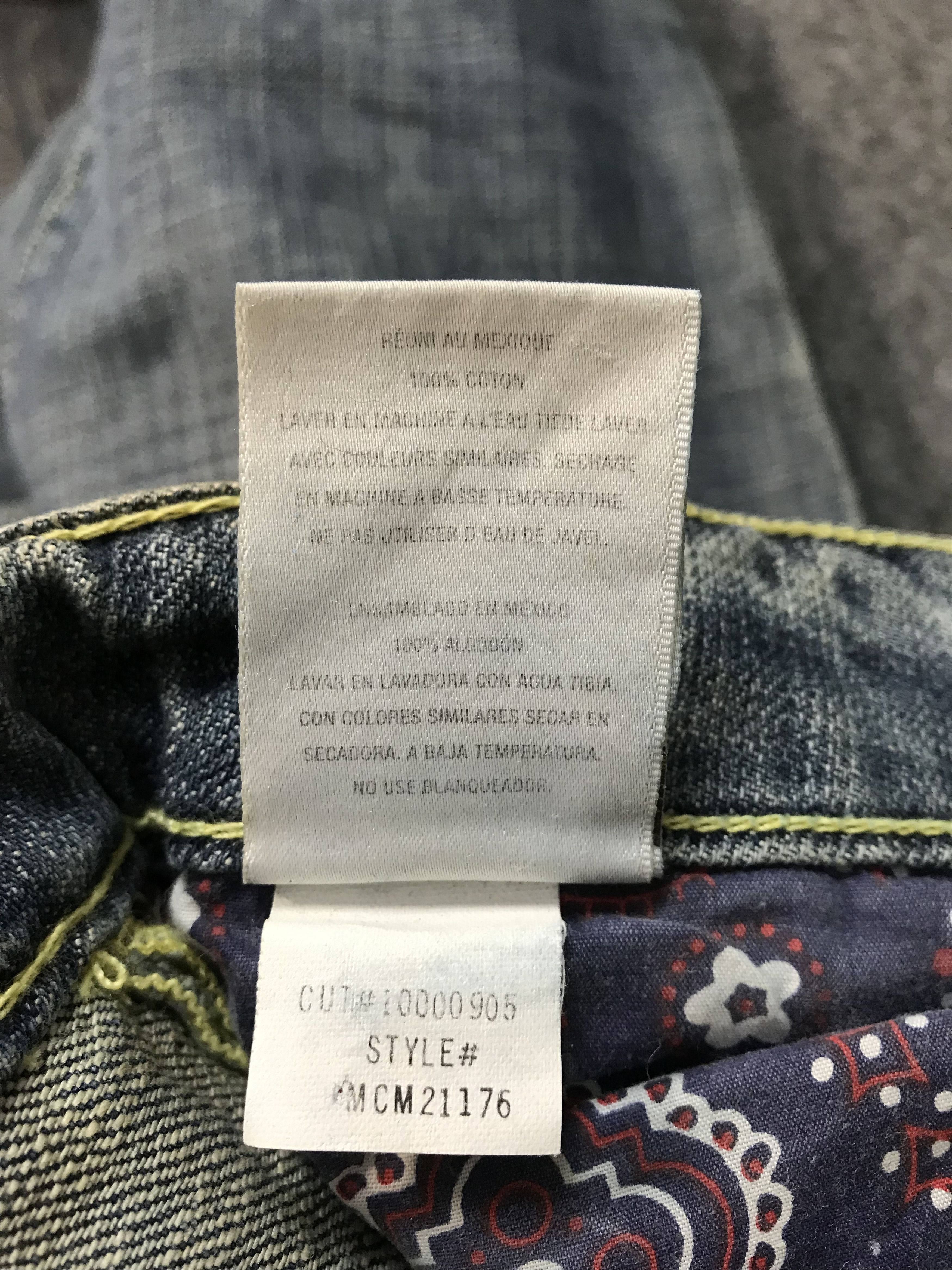 Antik Denim Hype Antik Denim Indigo Denim Jeans Buttonfly Fits 30-32 Size US 32 / EU 48 - 12 Thumbnail