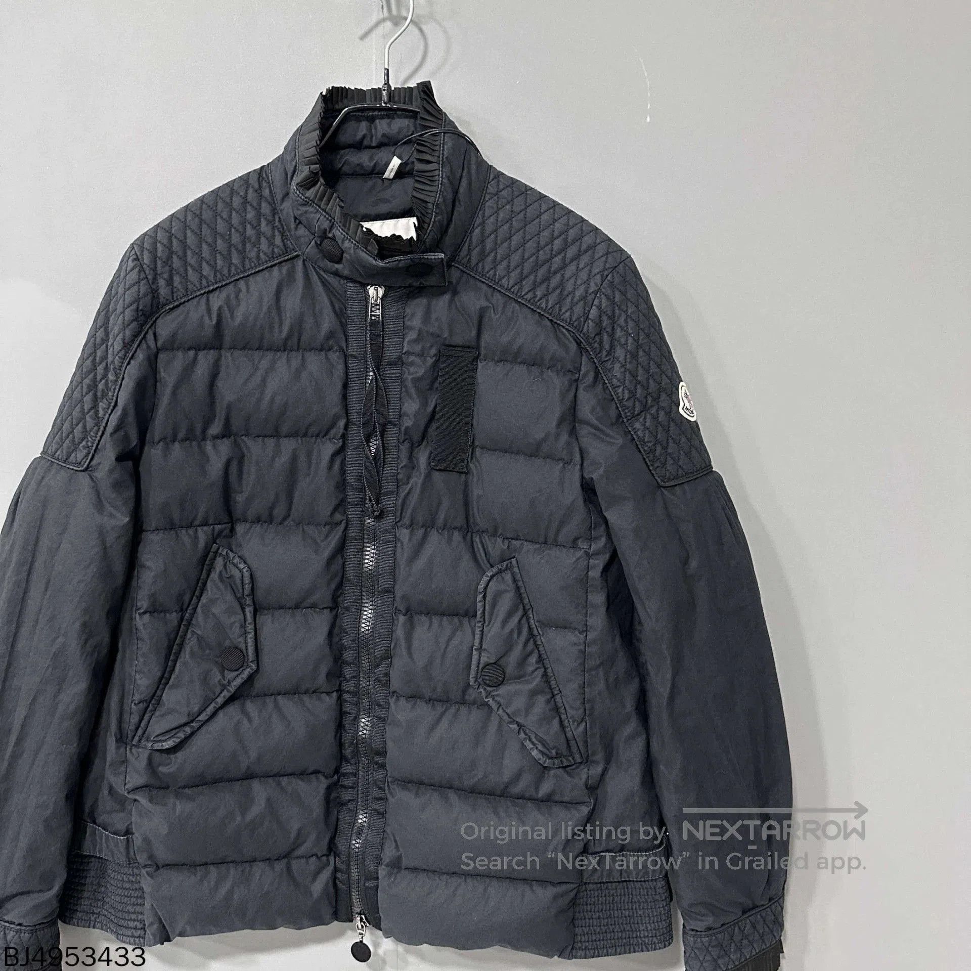 Moncler black zip-down puffer coat Moncler. Size US XXS / EU 40 - 3 Thumbnail