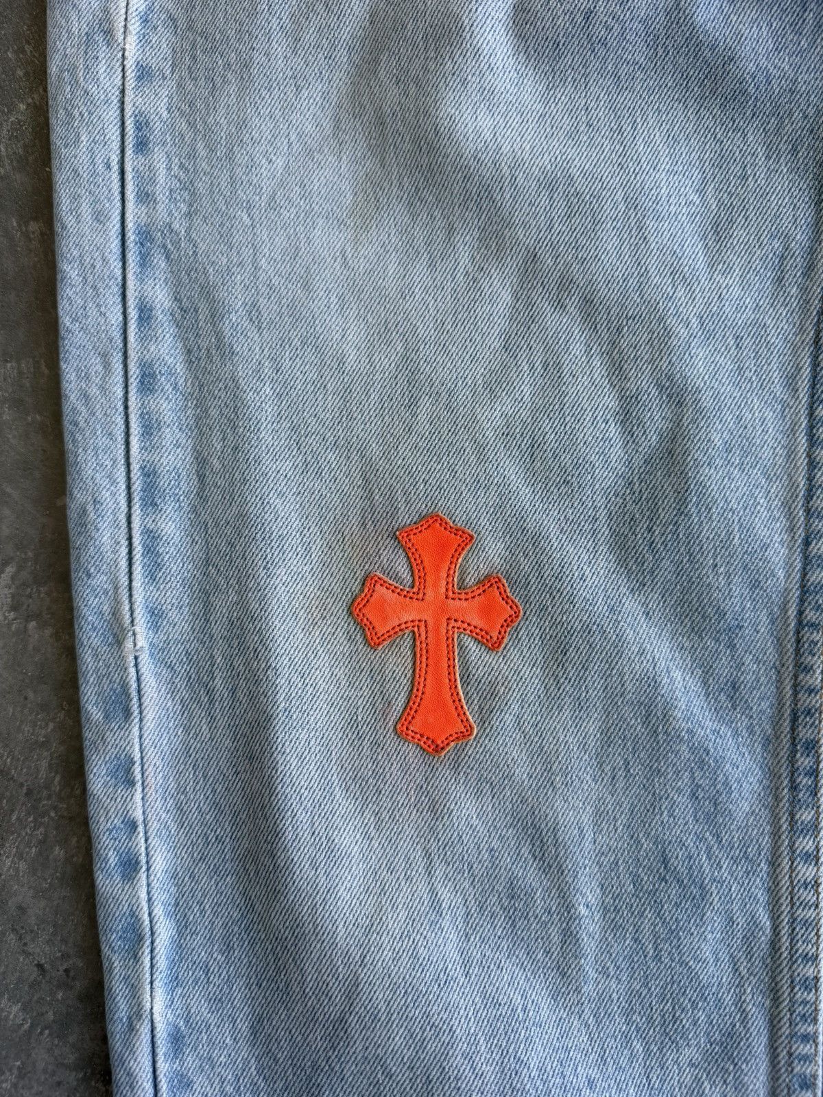 Chrome Hearts ST BARTH BLUE CHEETAH JEANS Size US 31 - 5 Thumbnail