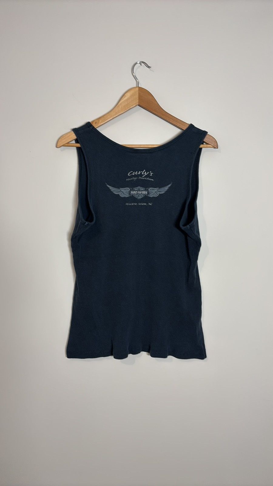 Vintage Harley Davidson Studded Tank Top Y2K Size XXL / US 16-18 / IT 52-54 - 4 Thumbnail