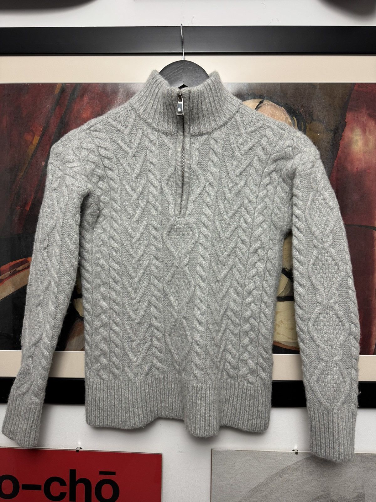 Polo Ralph Lauren Ralph Lauren Black Label Cable Knit Cashmere Wool Sweater Size XXS / US 00 / IT 34 - 1 Thumbnail