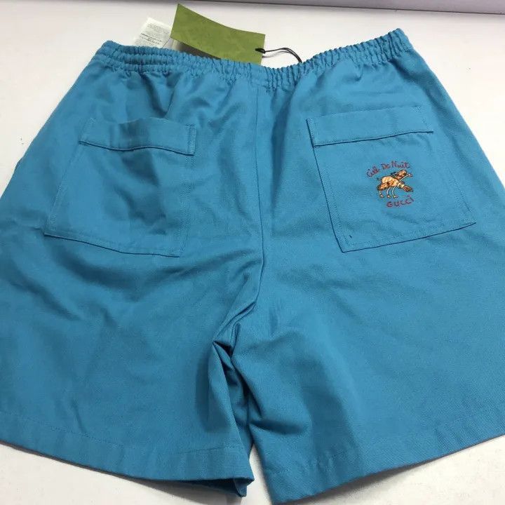 Gucci GUCCI SS21 Animal Embroidery Cotton Shorts-2507 Size US 44 / EU 60 - 3 Thumbnail