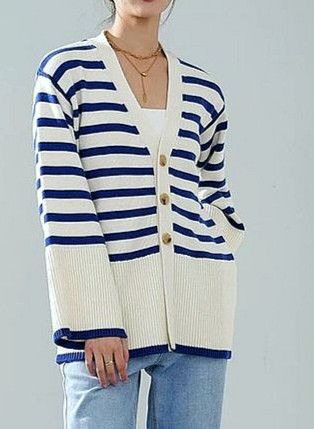 Toteme Signature striped cardigan Size XS / US 0-2 / IT 36-38 - 5 Thumbnail